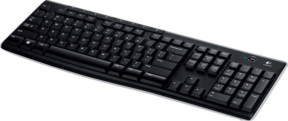 Logitech Tastatur »Wireless Keyboard K270 - DE-Layout« jetzt online bei OTTO