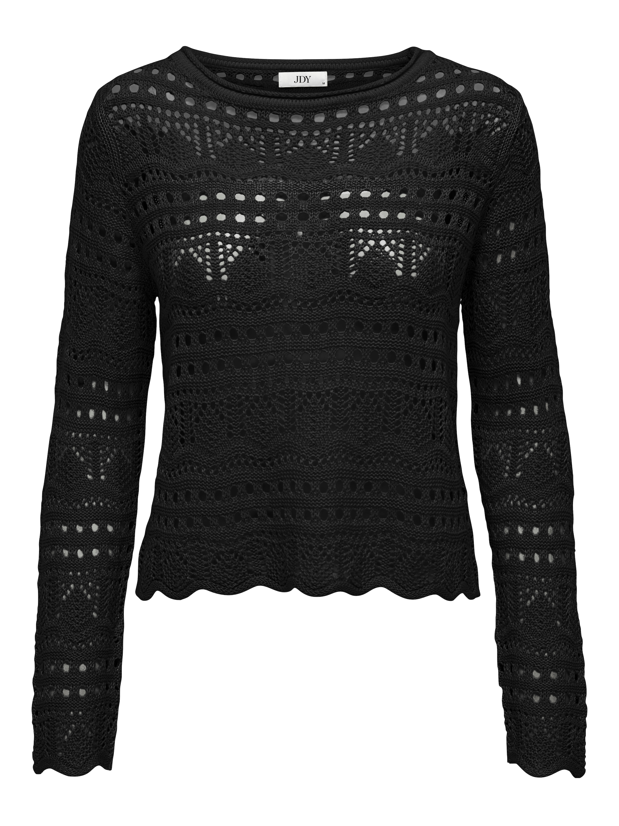 JDY Rundhalspullover »JDYSUN LAY L/S BOATNECK PULLOV. KNT NOOS«
