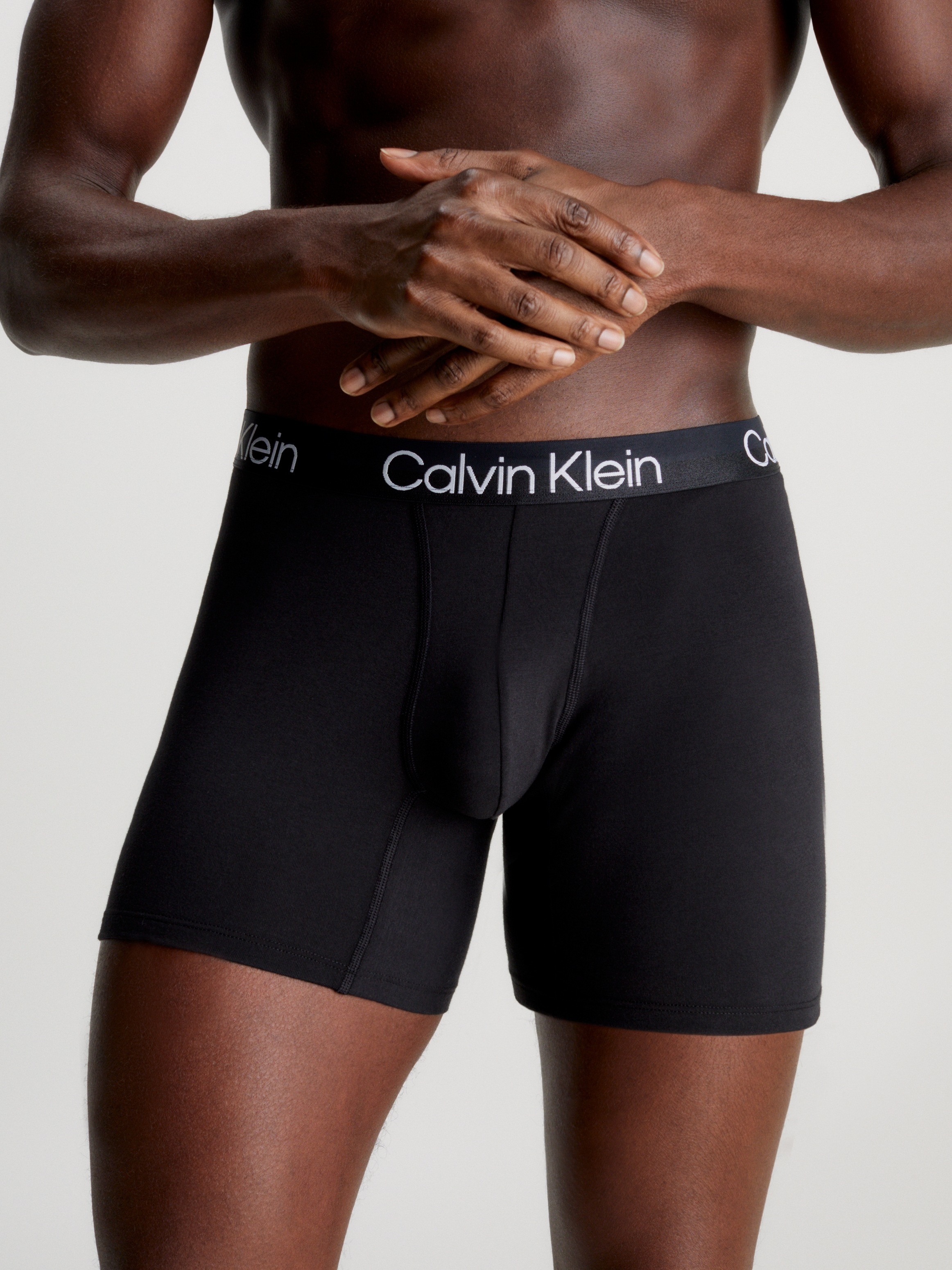 Calvin Klein Underwear Boxer, (Packung, 3 St.), mit längerem Bein