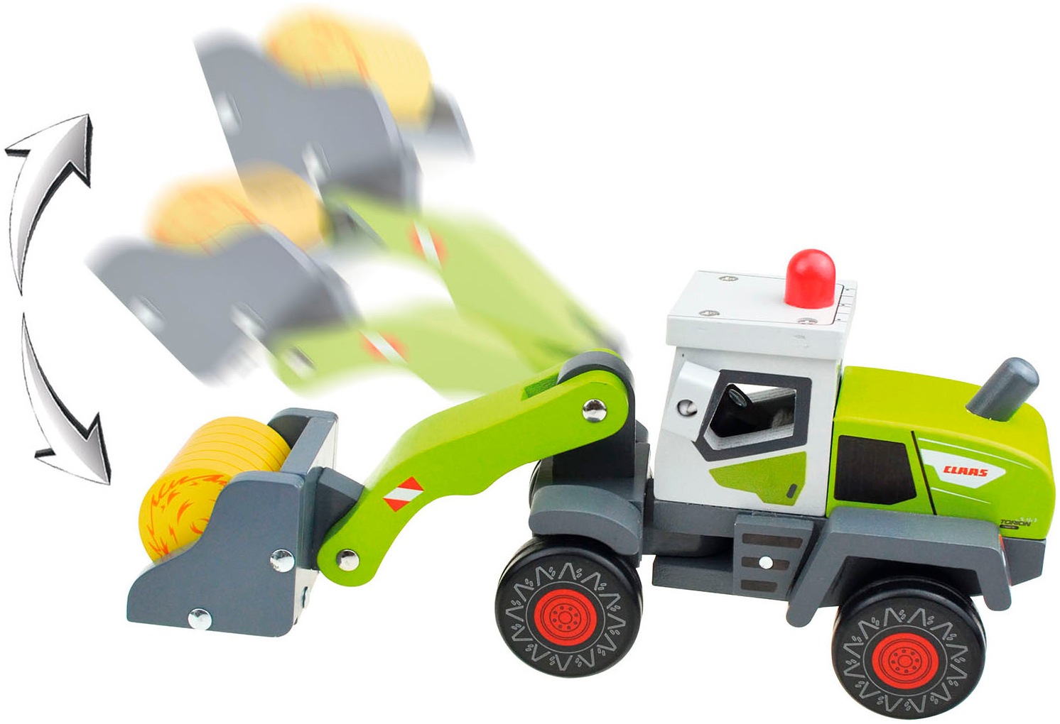 Happy People Spielzeug-Radlader »CLAAS Kids Torion 2014«, aus Holz