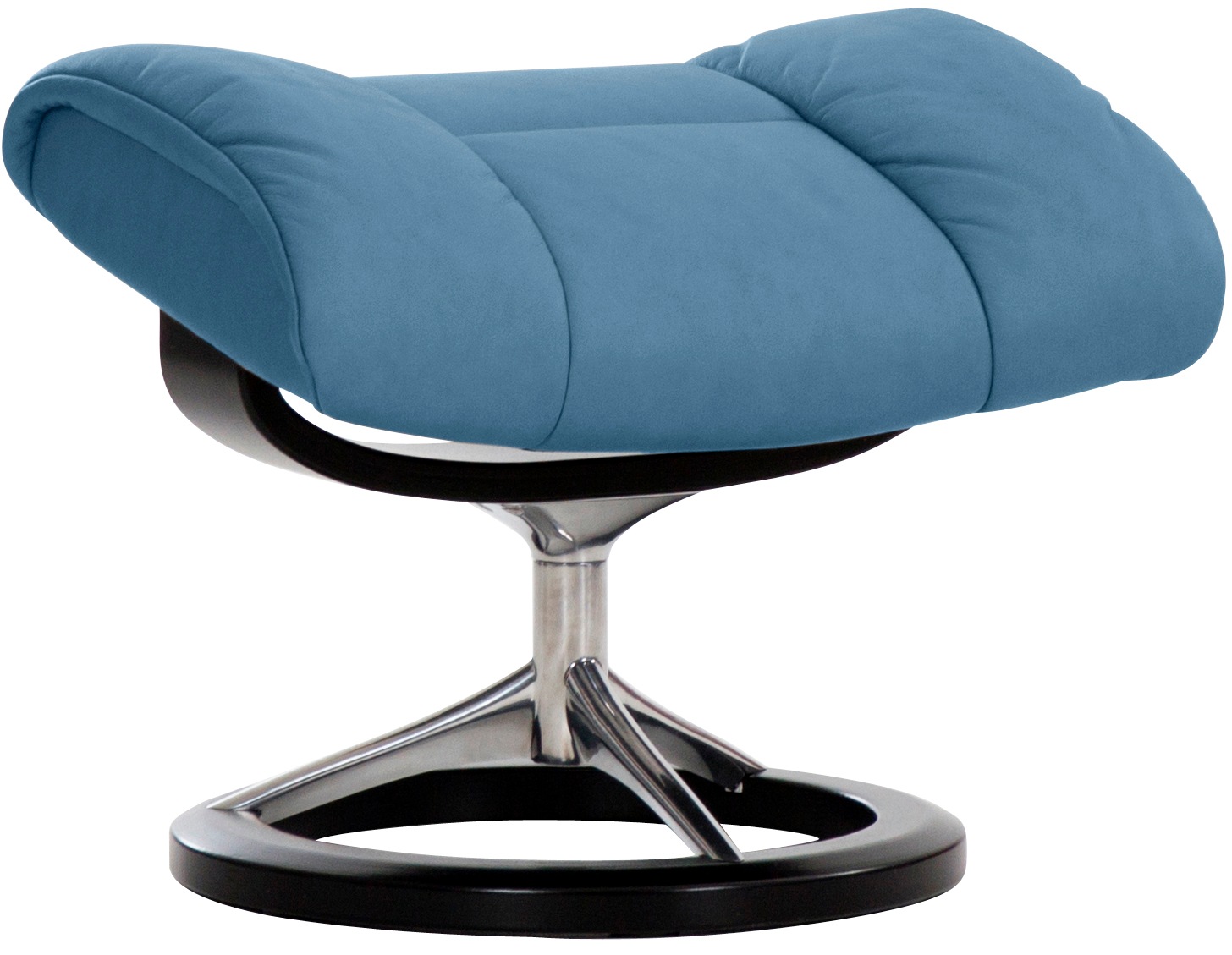 Stressless® Hocker »Ruby«, mit Signature Base, Gestell Eiche, Wenge, Braun & Schwarz