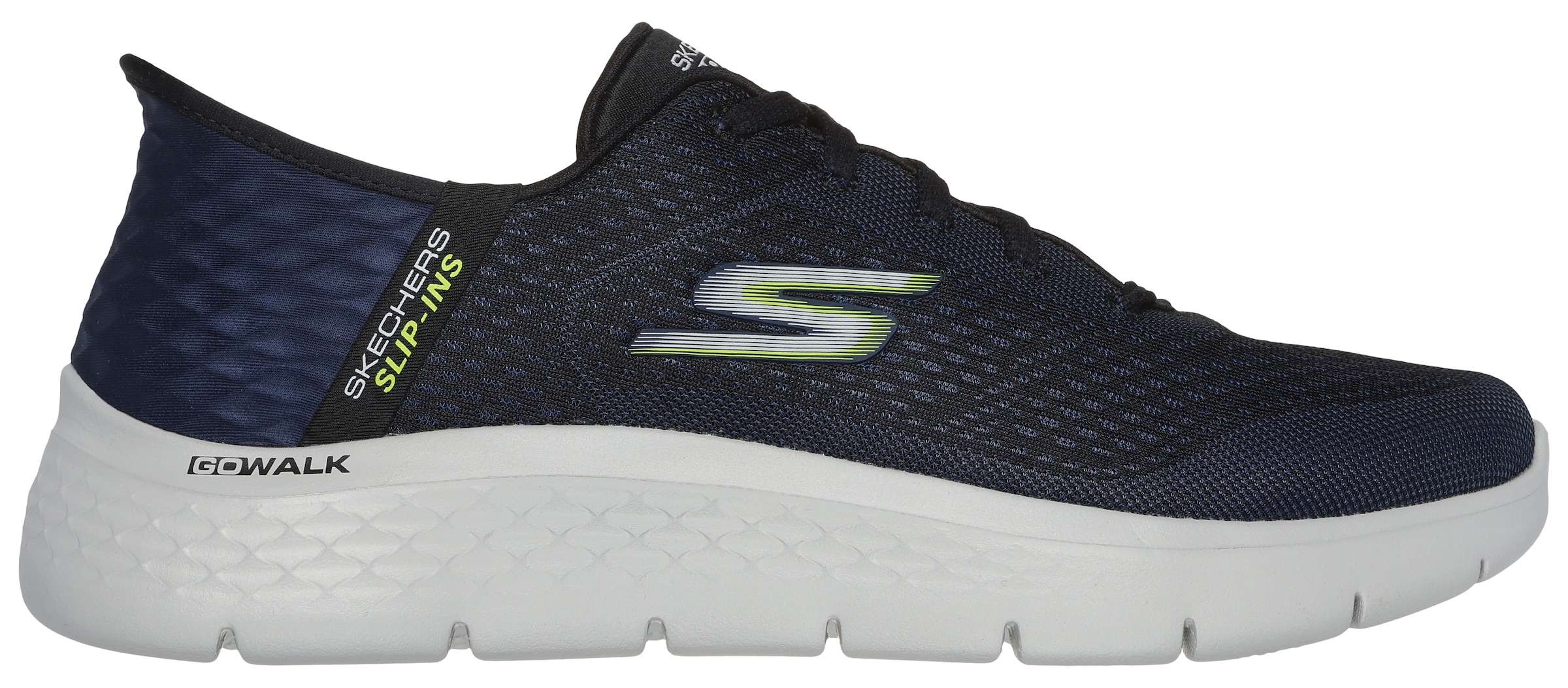 Skechers Slip-On Sneaker »GO WALK FLEX-«, Slipper, Trainingsschuh, Freizeitschuh für Maschinenwäsche geeignet