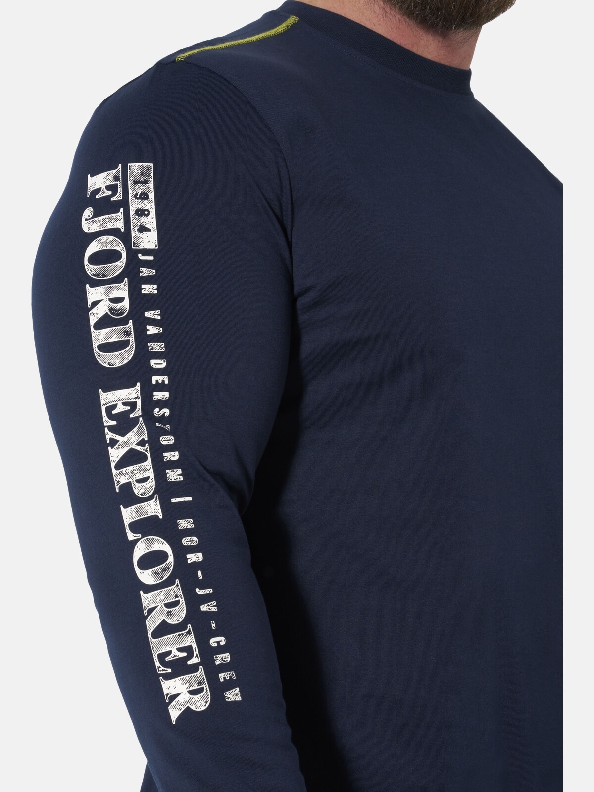 Jan Vanderstorm Langarm-Poloshirt »Langarmshirt MARKKU«