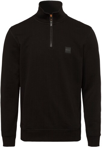 BOSS ORANGE Sweatshirt »Zetrust«, (1 tlg.), mit Reißverschluss am Kragen kaufen