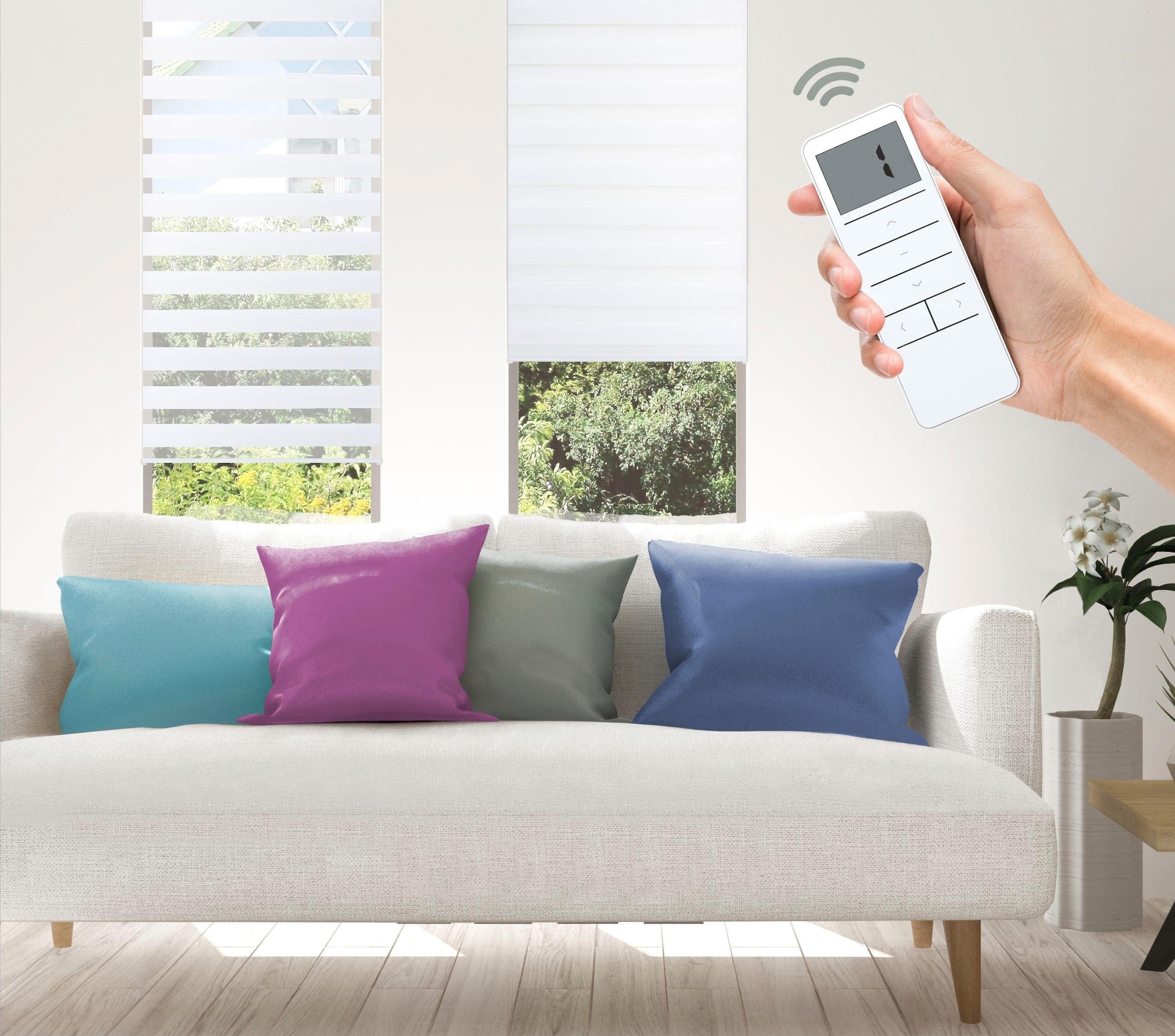 Good Life Elektrisches Rollo »Aline - SMART HOME«, Lichtschutz, ohne  Bohren, mit Fernbedienung online kaufen bei OTTO