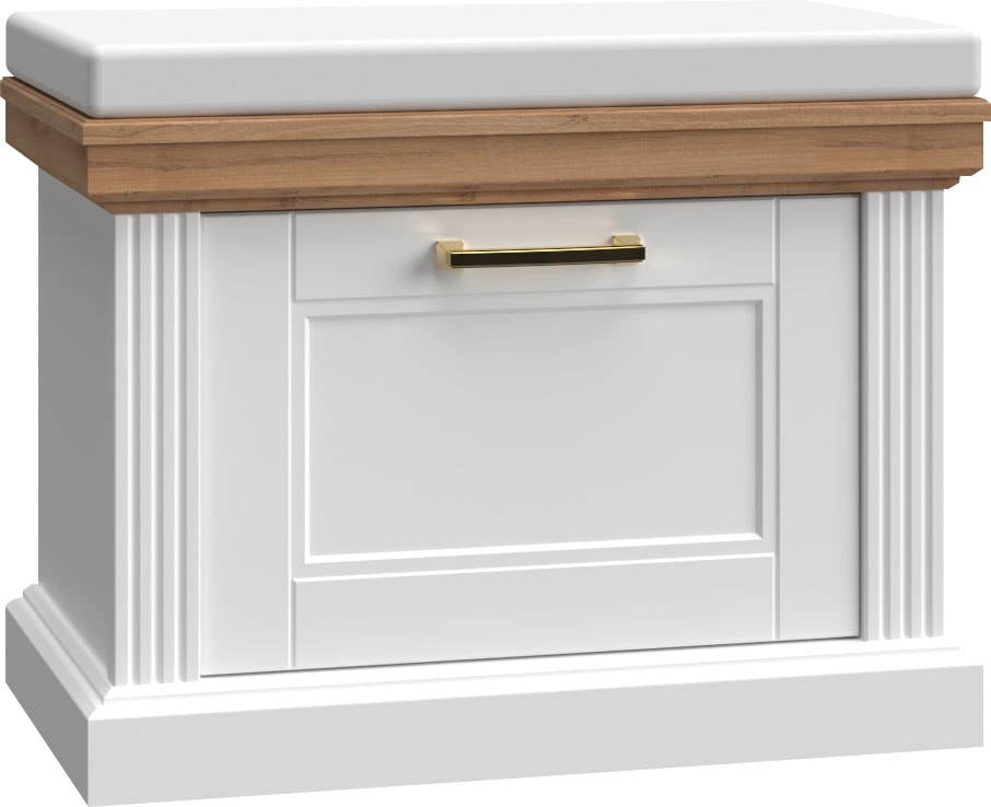 Home affaire Schuhschrank »Tara« (H/B/T): 51/65/38cm,  Hochwertig UV lackiertes MDF