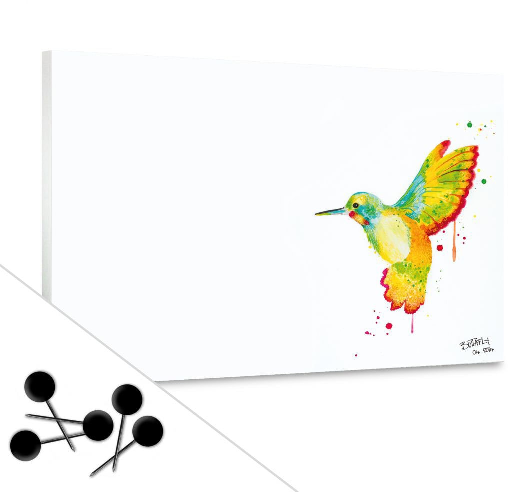 bei Wandbild, Wall-Art online Bild, kaufen inkl. Pinnnadeln«, (1 Poster Vögel, St.), Wandposter »Kolibri 5 Poster, OTTO