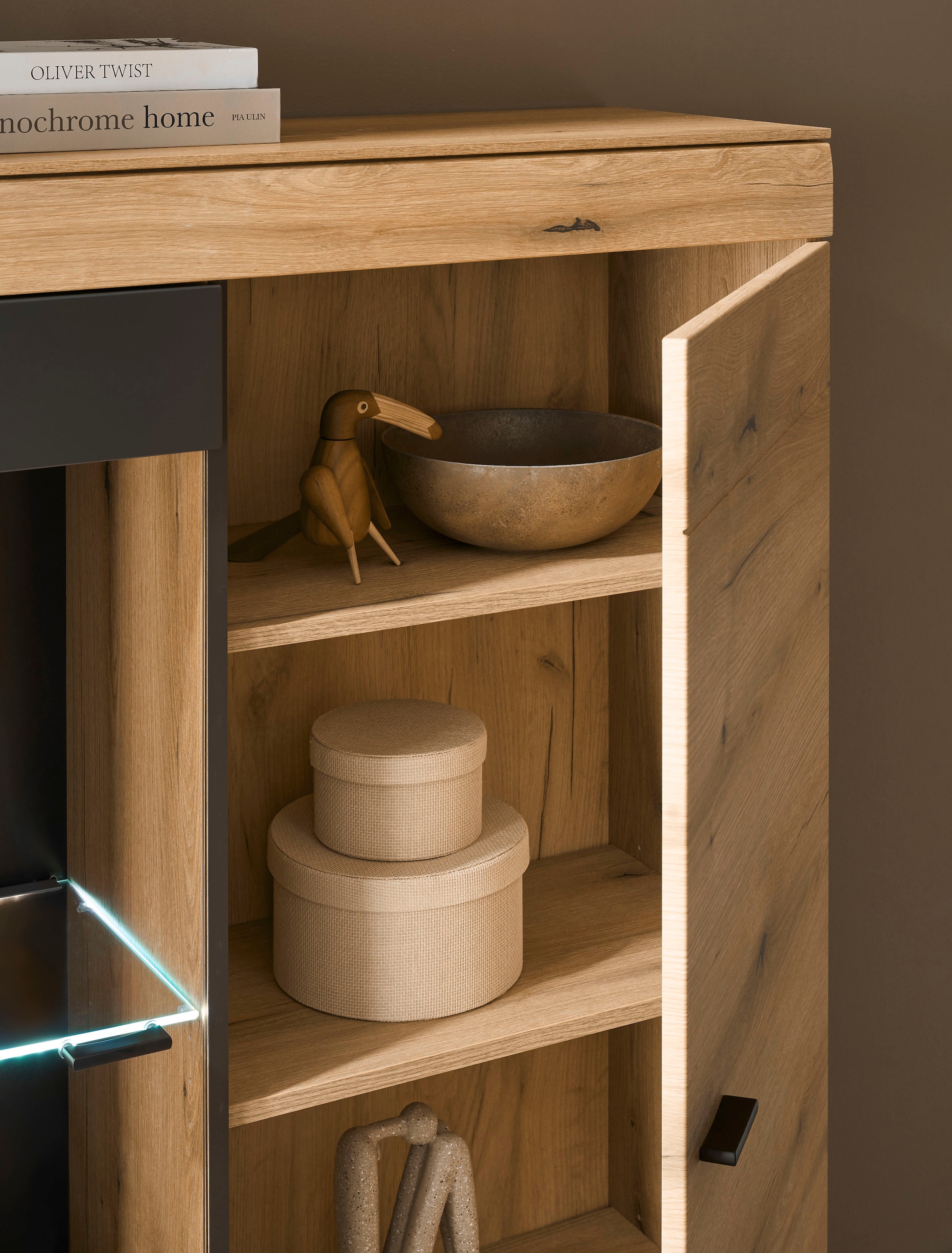 Home affaire Wohnwand »Soleto, zeitlose Anbauwand, Komplettset im modernen Stil« Komplett-Set, 3 Stk. tlg.