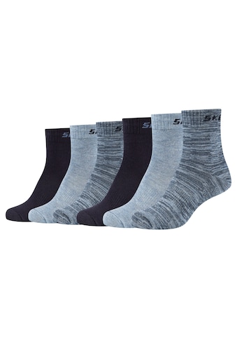 Skechers Socken, (6 Paar), (6 Paar) mit atmungsaktivem Mesh-Ventilation System kaufen