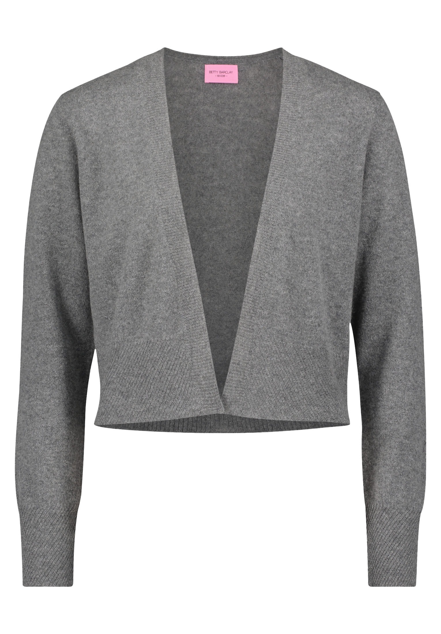 Betty Barclay Strickjacke »Kaschmir-Strickjacke mit Rippbündchen«