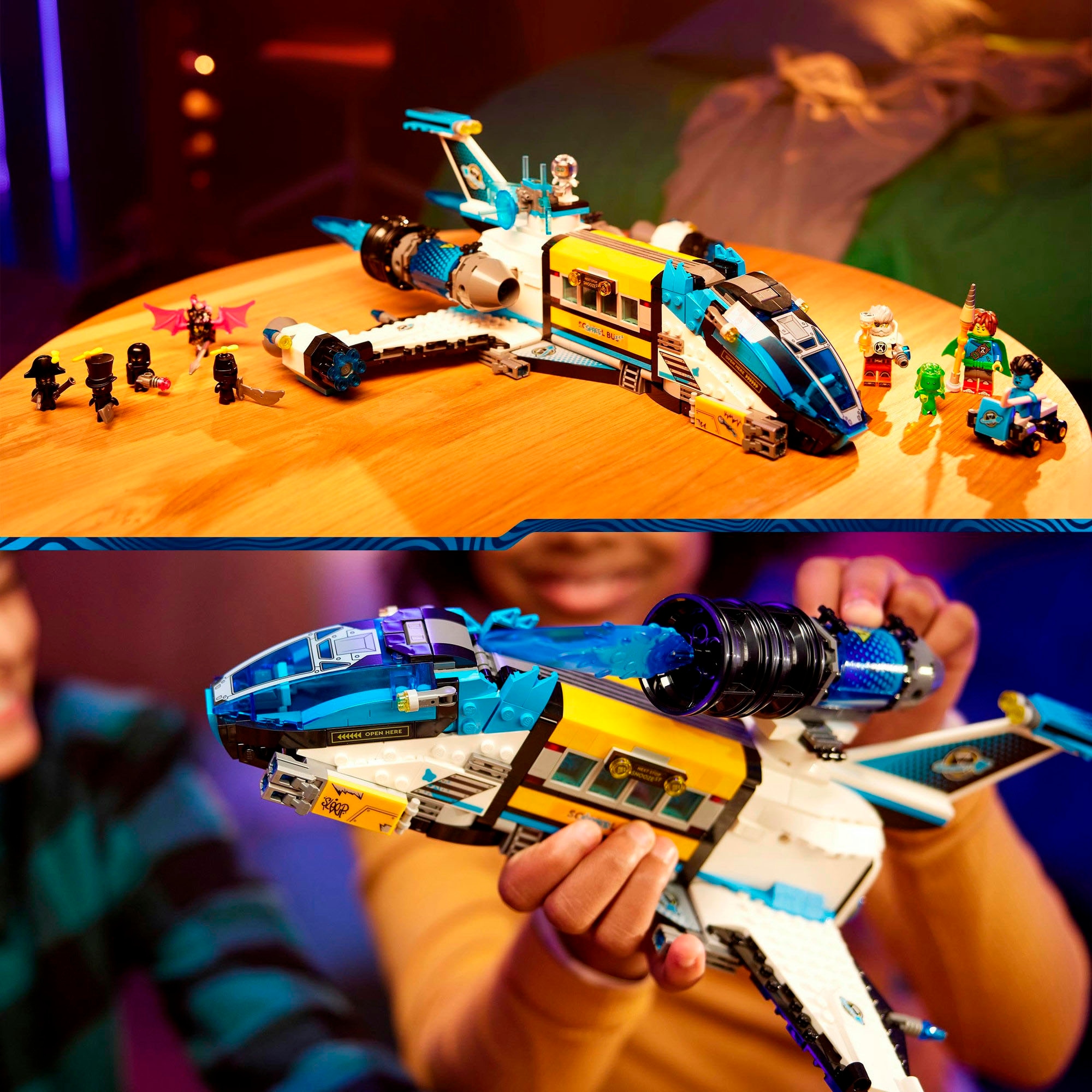 LEGO® Konstruktionsspielsteine »Der Weltraumbus von Mr. Oz (71460), LEGO® DREAMZzz™«, (878 St.), Made in Europe