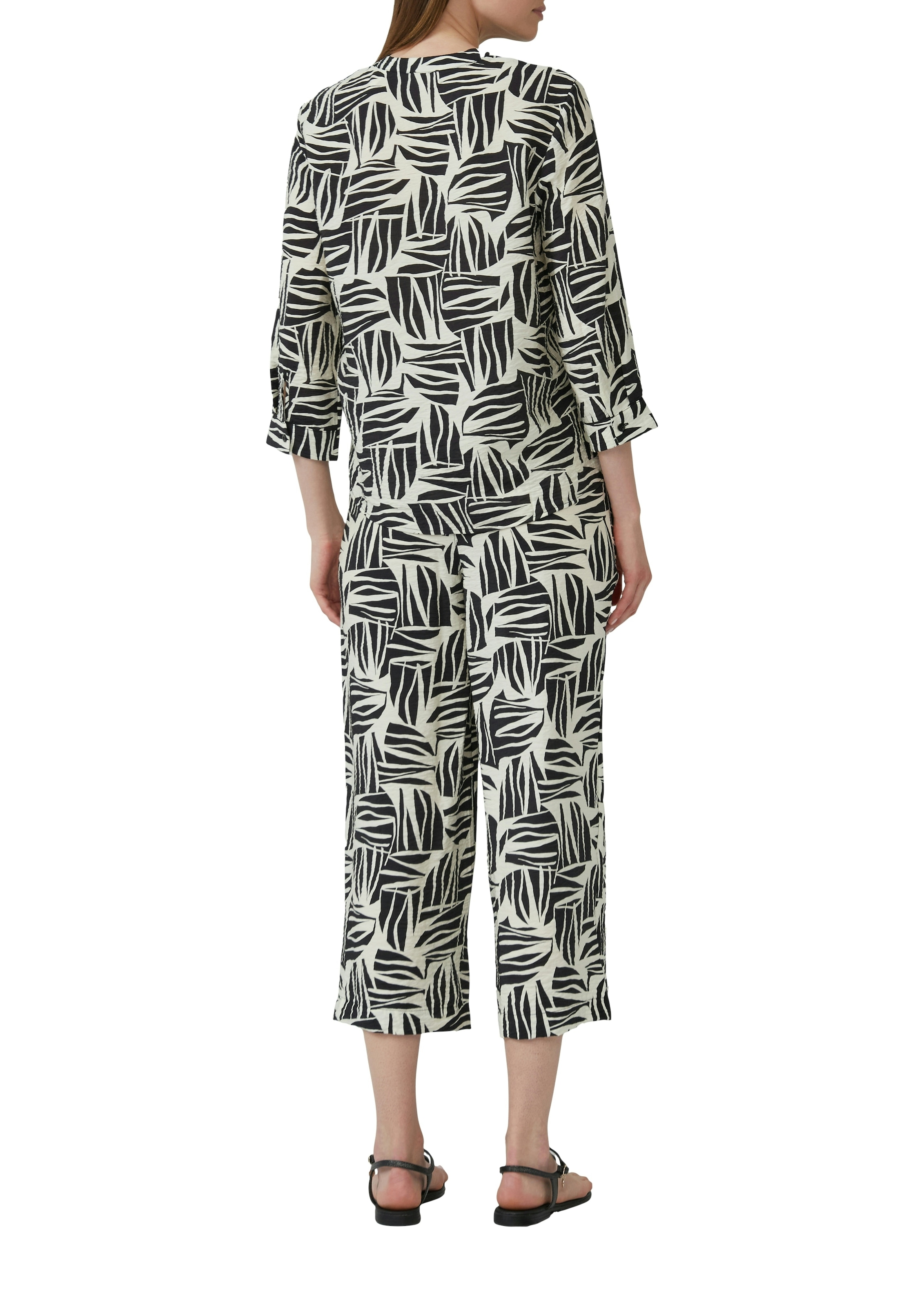 s.Oliver Klassische Bluse mit All-Over Print