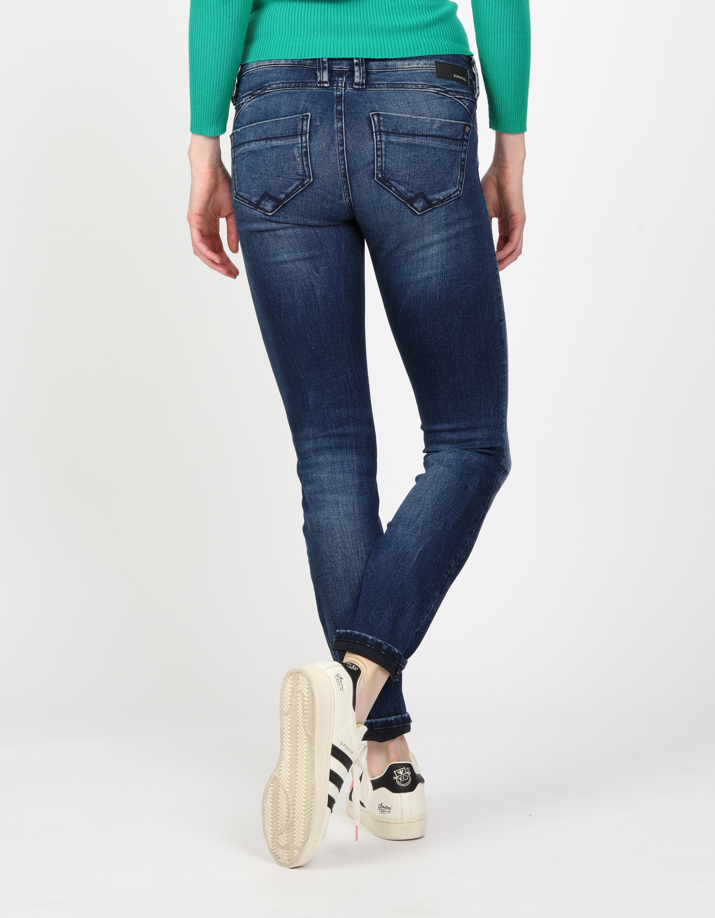 GANG Skinny-fit-Jeans »94NIKITA«, mit Zipper-Detail an der Coinpocket