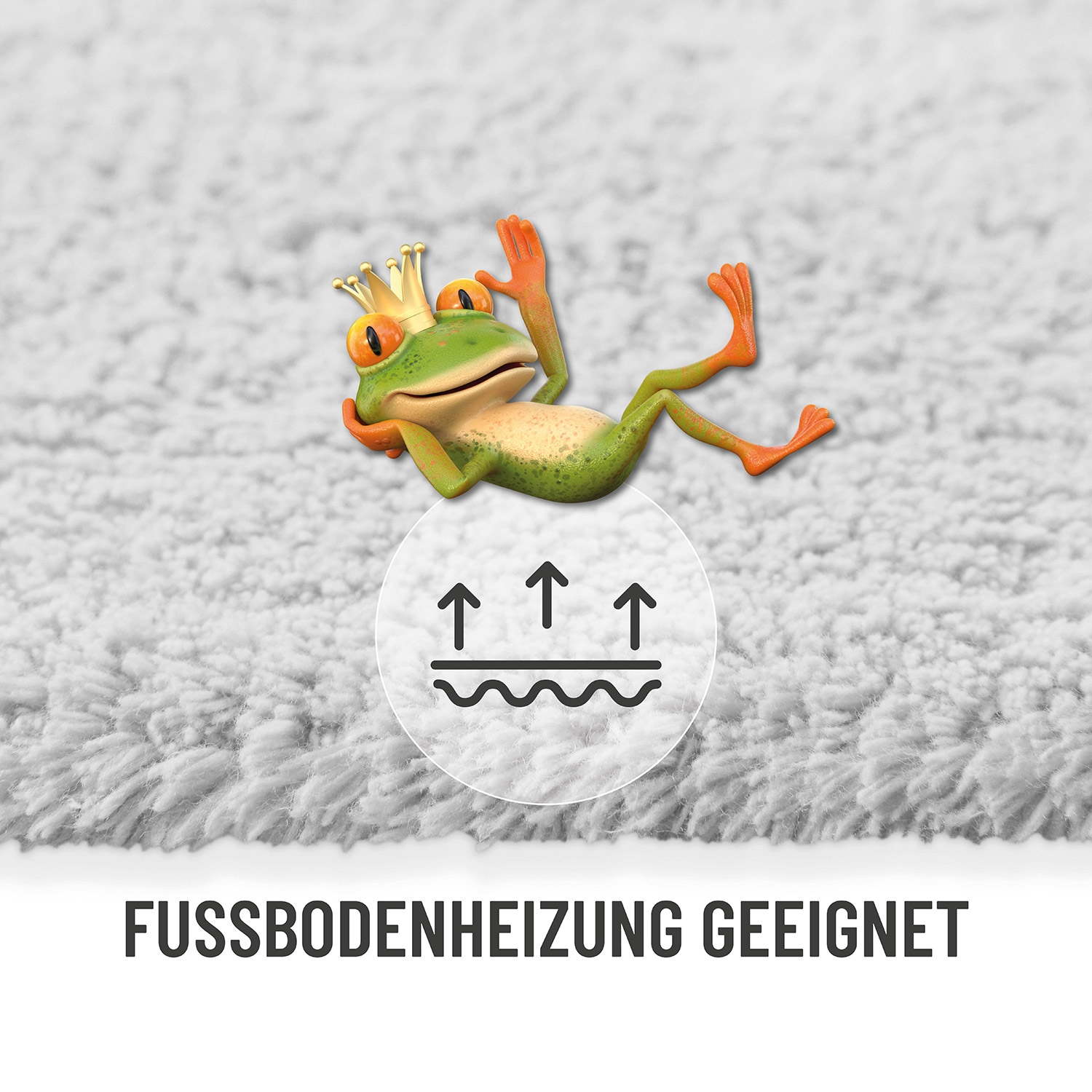 Wecon home Basics Badematte »Erik« Höhe 20 mm waschbar, rutschfest, sehr weich, strapazierfähig, pflegeleicht