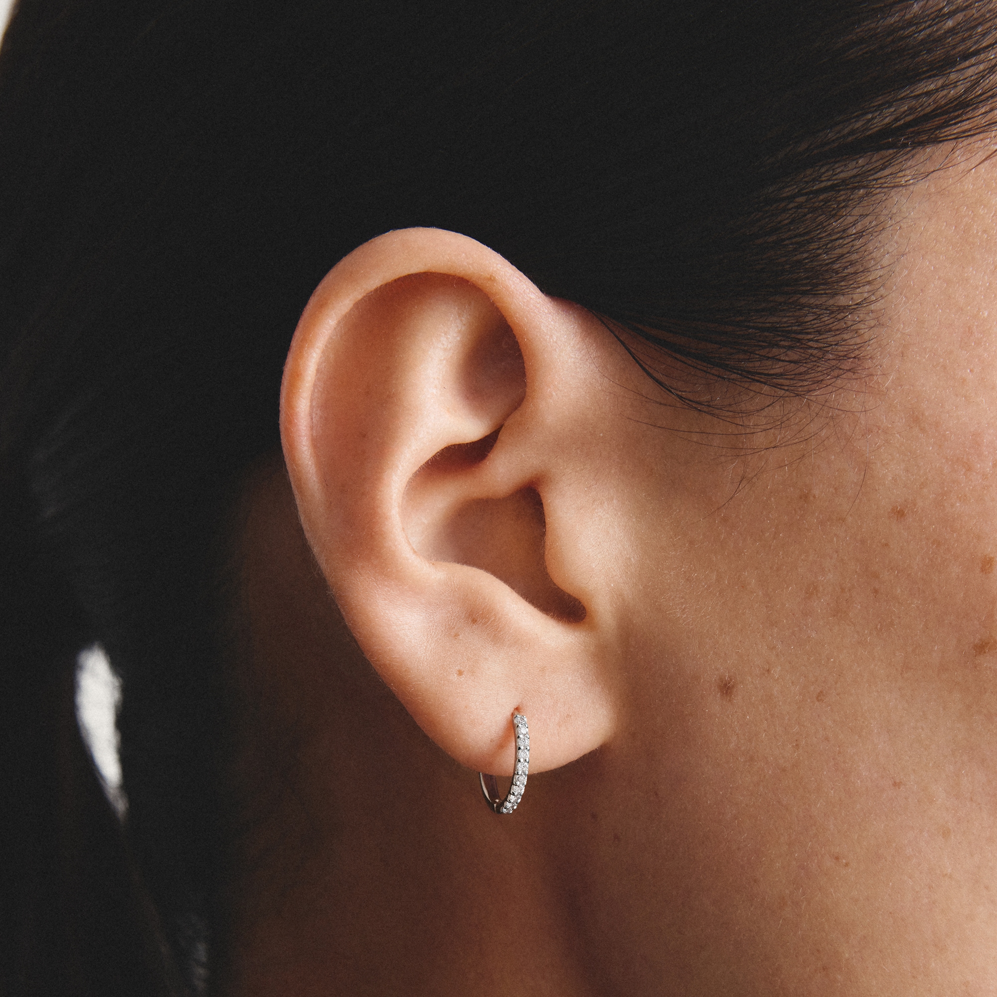 THOMAS SABO Paar Creolen »mit Zirkonia« mit Zirkonia (synth.)