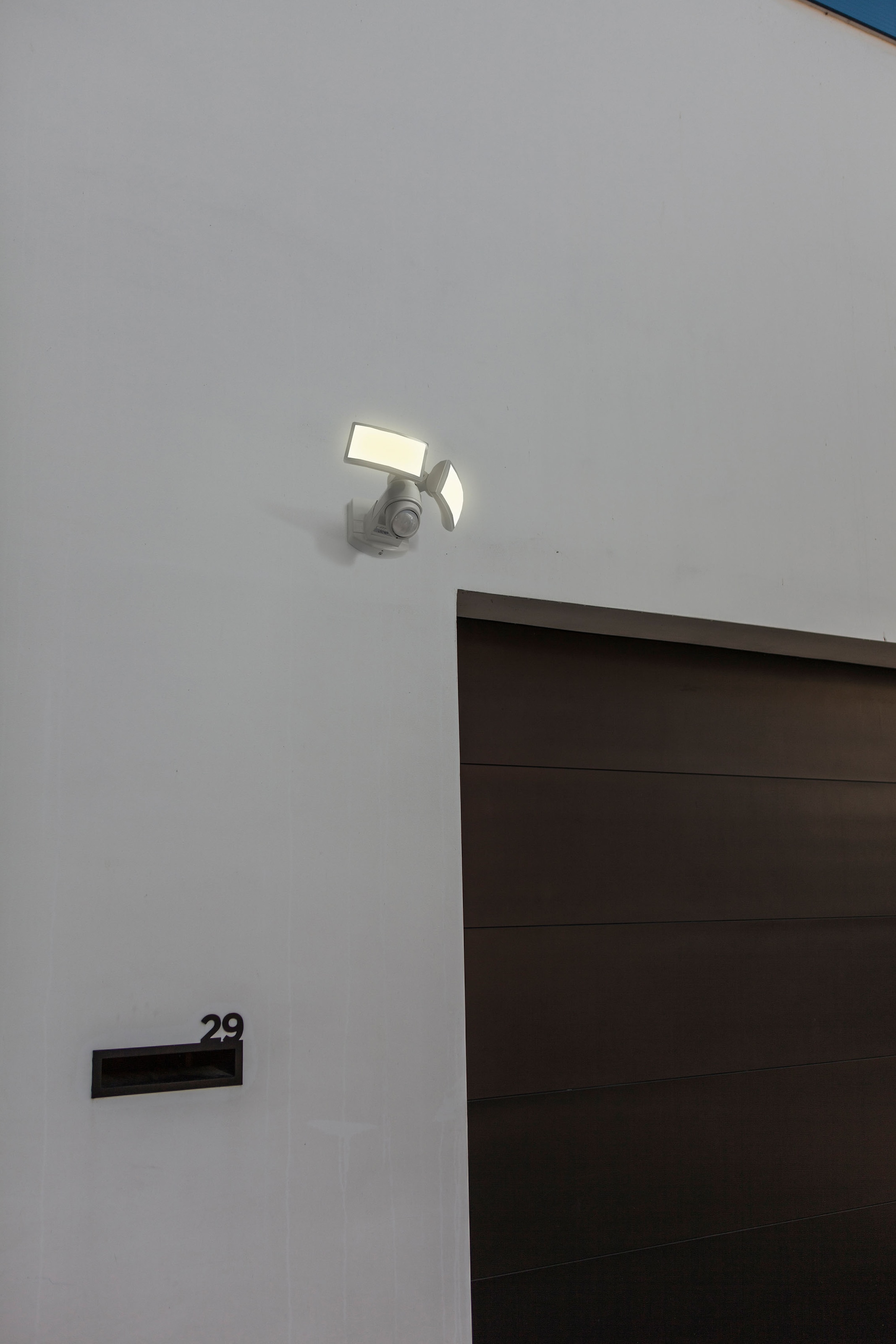 LUTEC LED Außen-Wandleuchte »ARC«, Einstellbare Leuchtenköpfe
