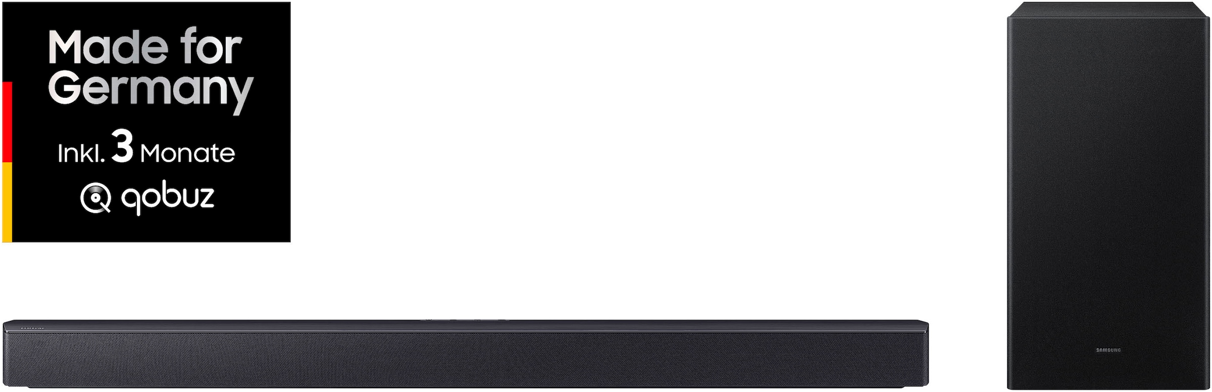 Samsung Soundbar »HW-B460GF/ZG Soundbar«, 2.1-Kanal Sound System, Dolby Audio I DTS Virtual:X, Bass-Boost-Modus