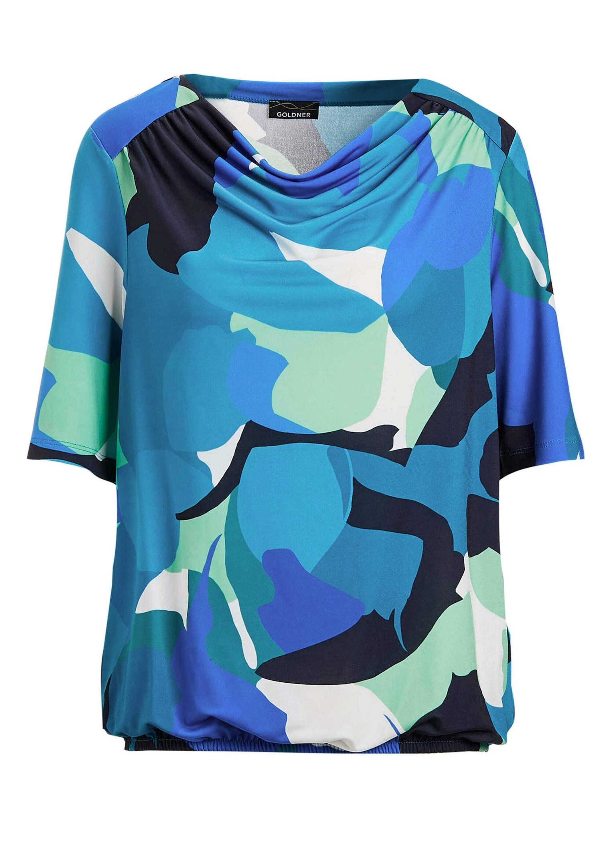 GOLDNER Kurzarmshirt »Halbarmshirt mit Print«