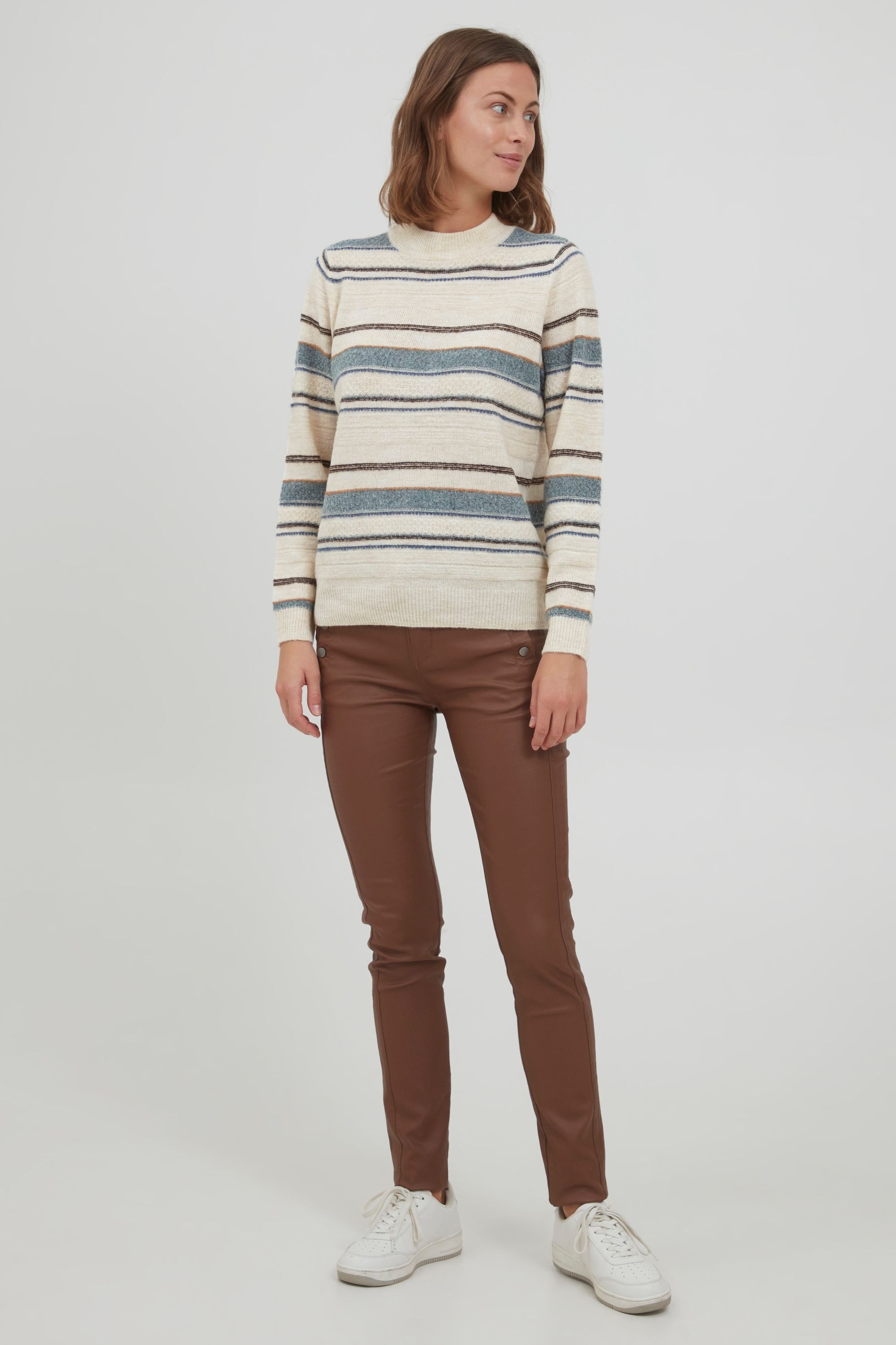 fransa Strickfleece-Pullover »Strickpullover FRDeemma«