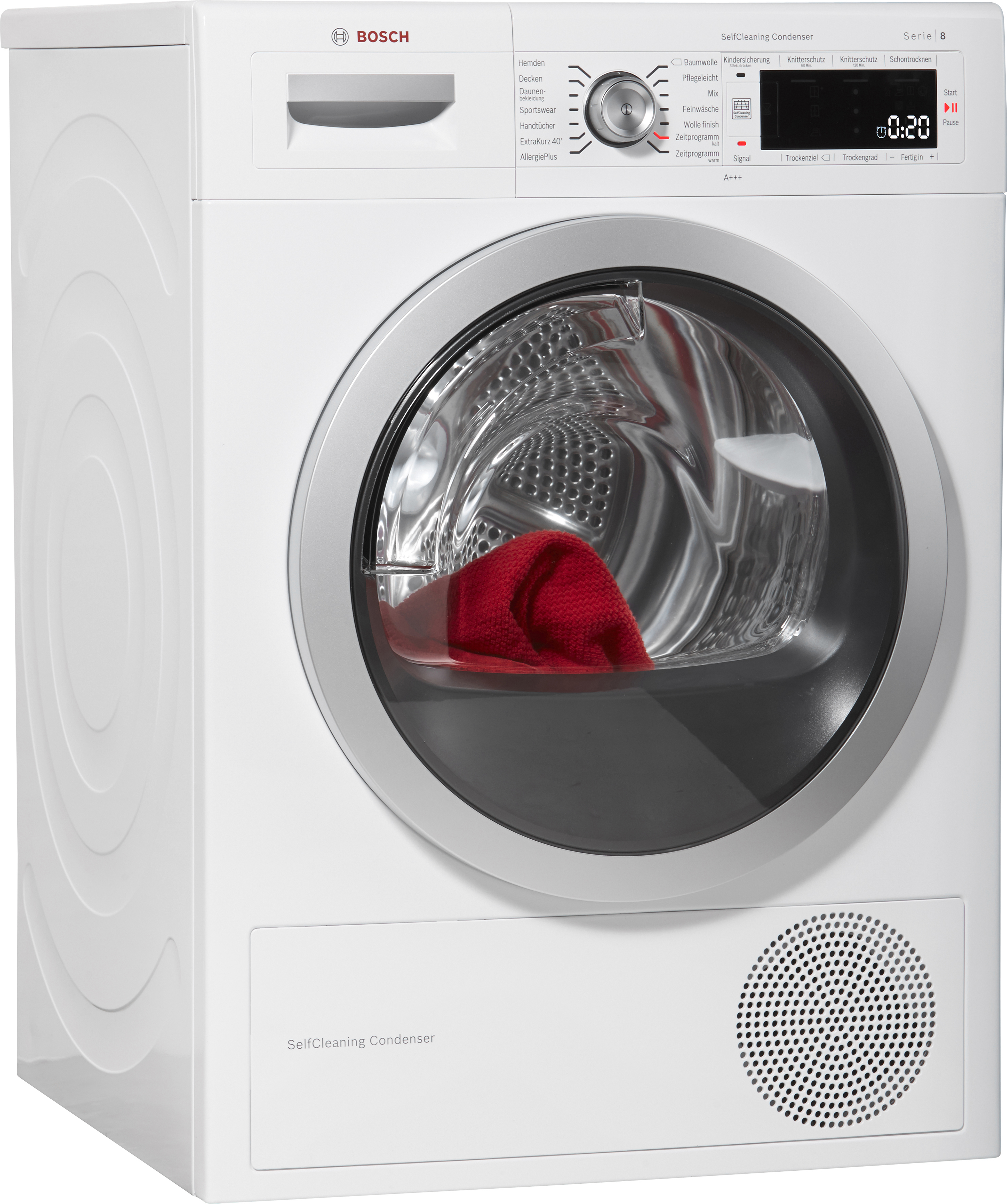 Wärmepumpentrockner »WTW875W0«, Serie 8, 8 kg