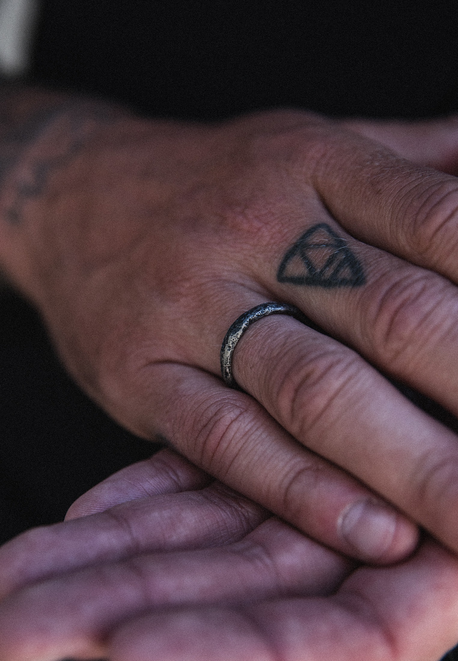 HAZE & GLORY Silberring »Ring Bandring - Sun Chaser 925 Silber«