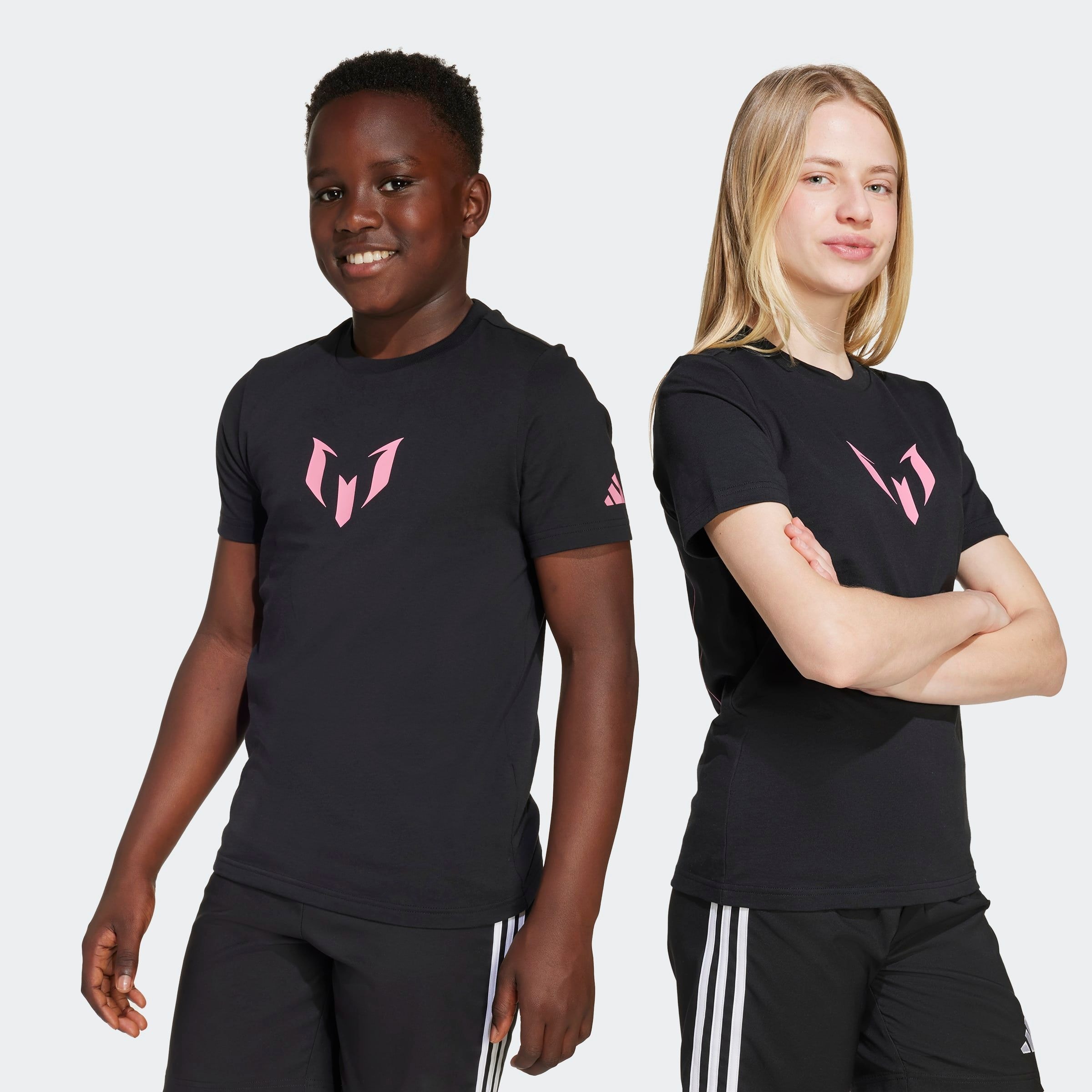 Adidas Performance Trainingsshirt »Y MESSI N&N G T« in schwarz, Größe 140