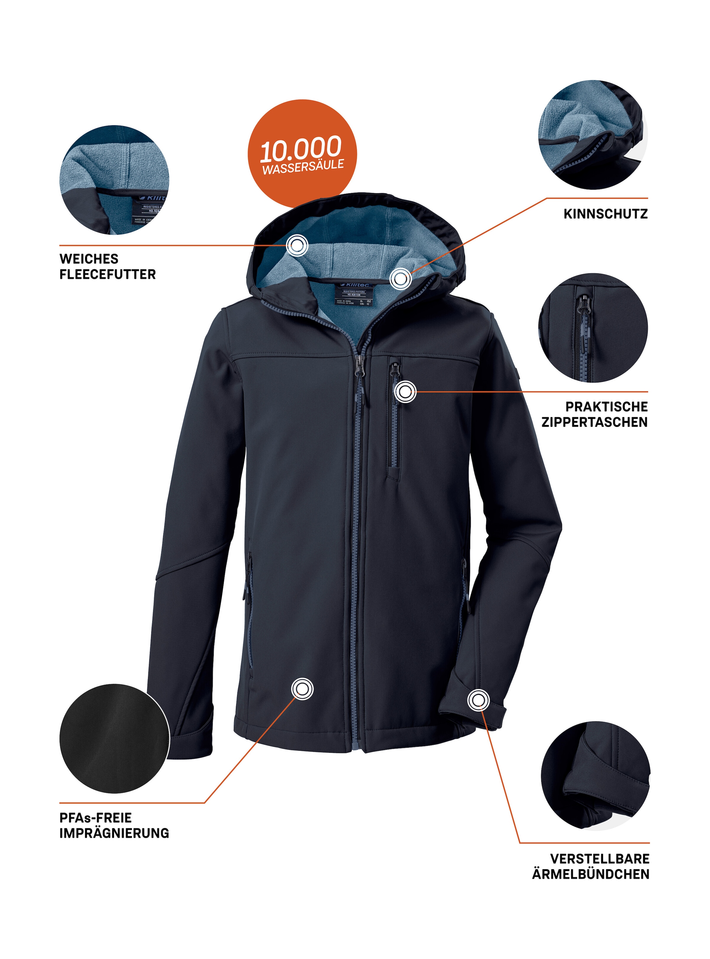 Killtec Softshelljacke »Jungen Softshelljacke«