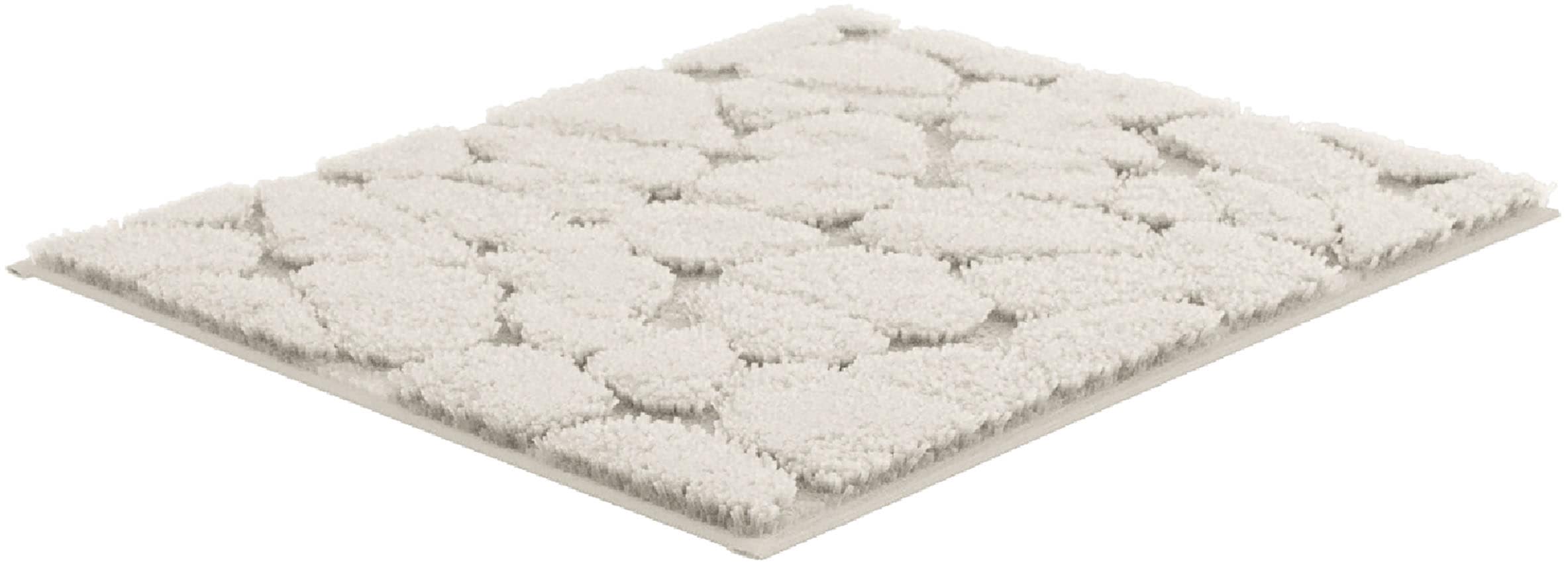 Grund Badematte »Ashtar, Badvorleger, Badezimmer Teppich, 3D-Design« Höhe 20 mm rutschhemmend beschichtet schnell trocknend Hoch-Tief-Design mit organischer Steinoptik, Made in Europe