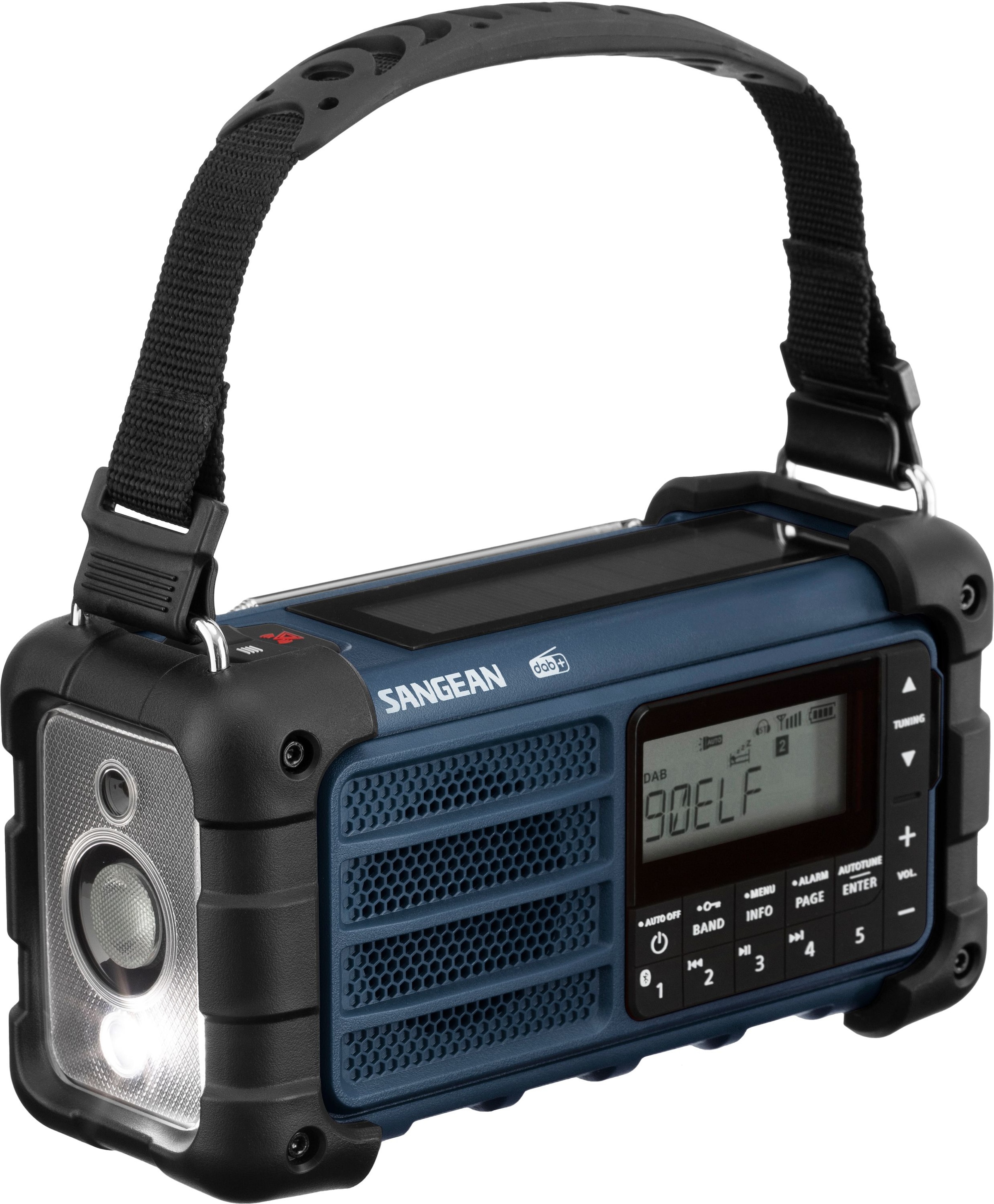 Sangean Notfallradio »SANGEAN MMR-99DAB«, (Bluetooth Digitalradio (DAB+)-FM-Tuner mit RDS)