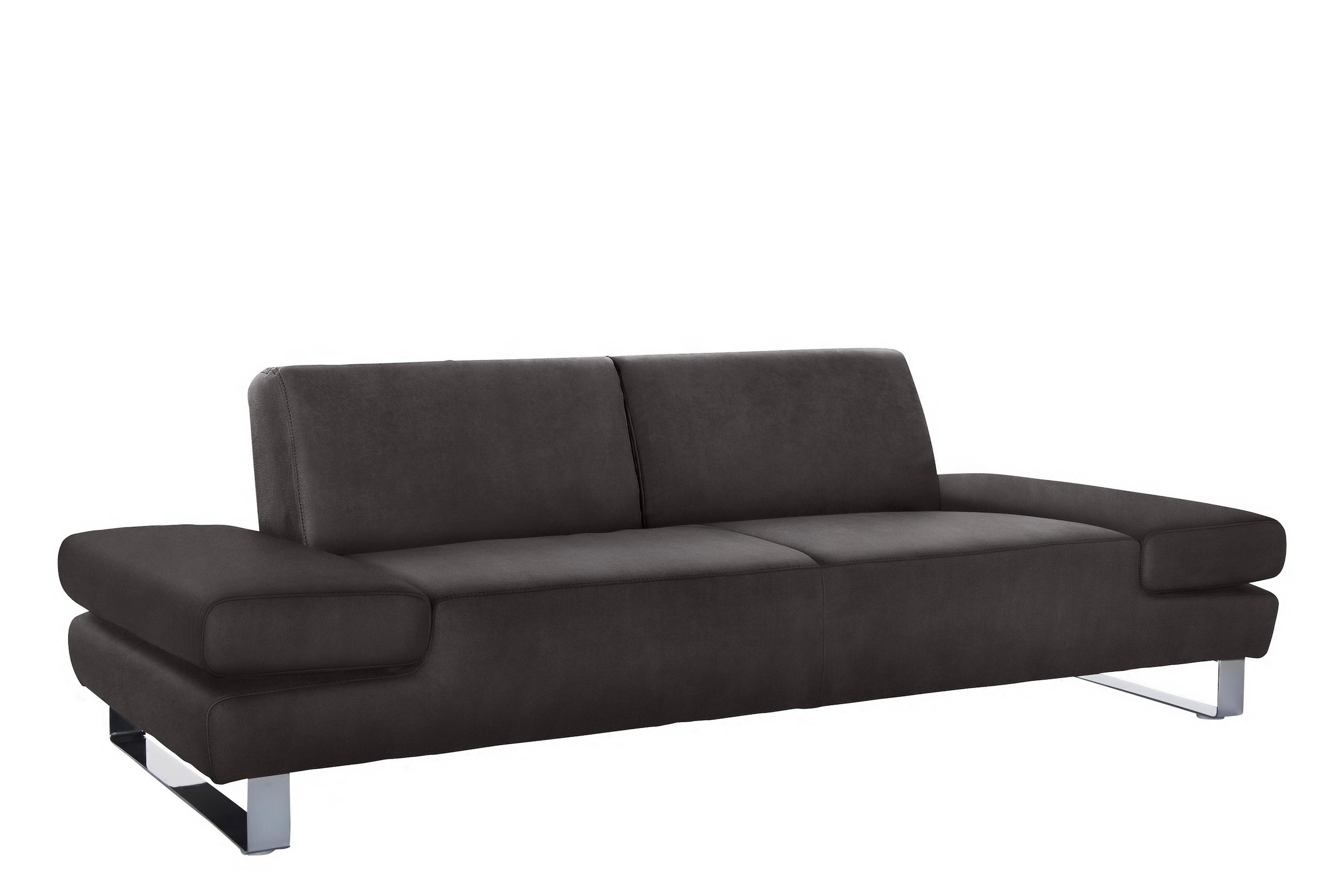 W.SCHILLIG 3-Sitzer »taboo Designsofa mit hohem Sitzkomfort«, mit Übertiefe, inklusive Armlehnenverstellung
