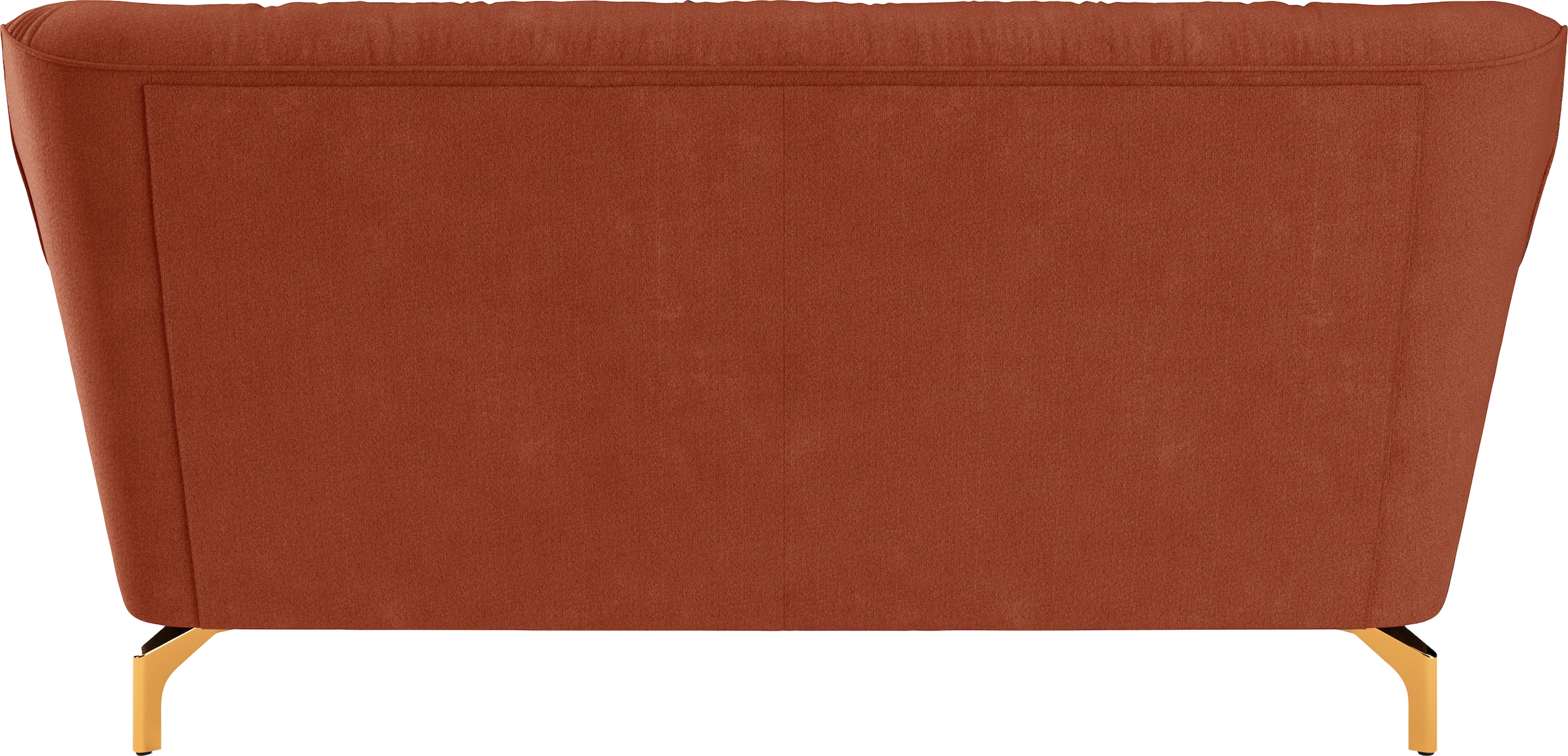 sit&more 3-Sitzer »Orient 3«, inkl. 2 Zierkissen mit Strass-Stein, goldfarbene Metallfüße