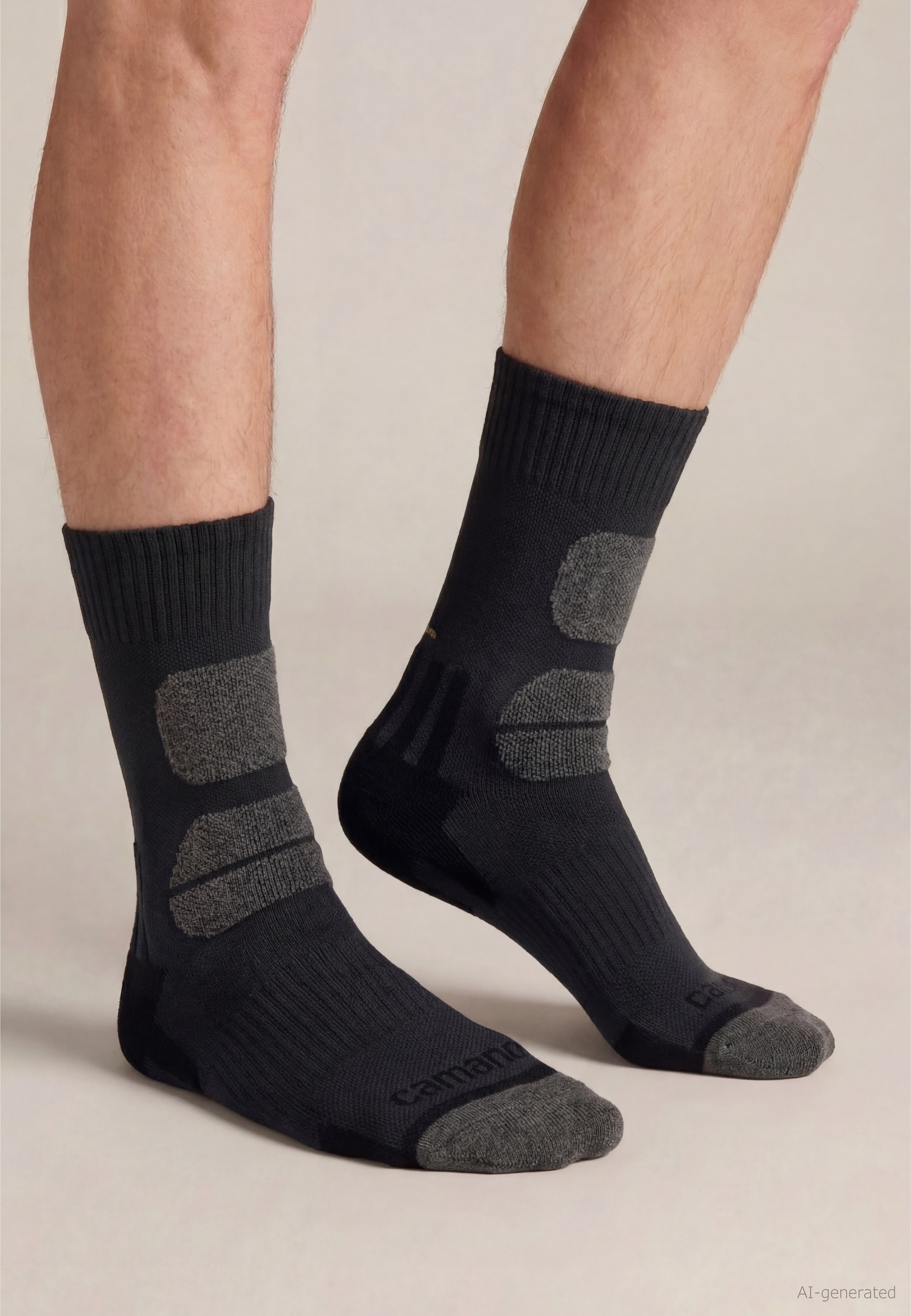 Camano Socken »Function« für Wandern, mit Fußgewölbe-Stütze