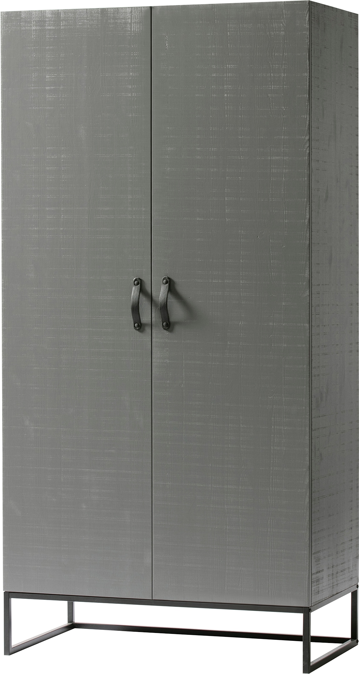 WOOOD Garderobenschrank »Morris«, mit Kleiderstange, massiv Kiefer H 195 cm x B 100 cm