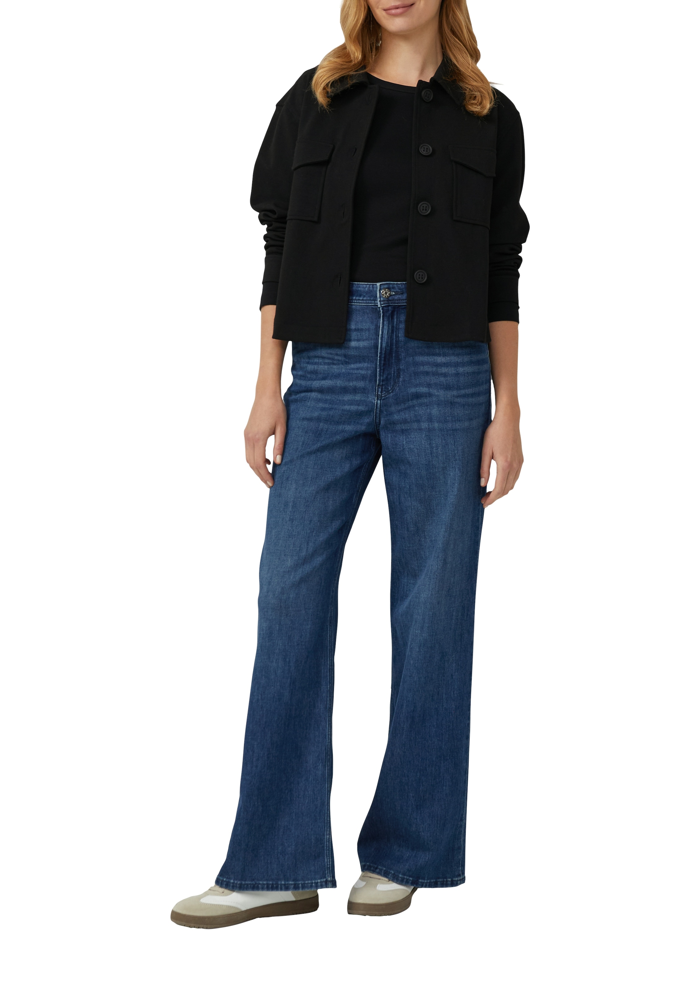 s.Oliver Langarmshirt 2 Stk. mit Rundhalsausschnitt, 2er Pack
