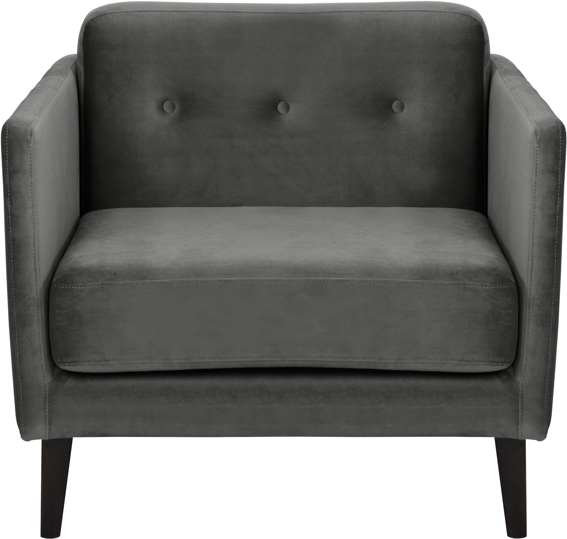 andas Sessel »Raadal«, in skandinavischer Optik, mit Knopfheftung, Design by Morten Georgsen
