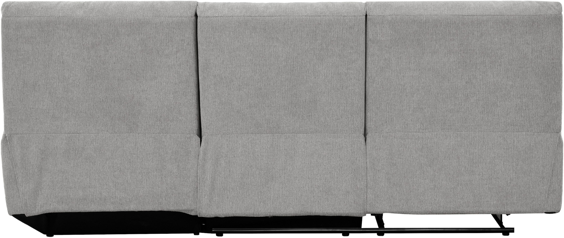 Home affaire Ecksofa »LANNOY, L-Form,  233cm, manuelle u. elektrische Funktion, mit USB A/C,« Liegefunktion 105°-150°, Federkern, Webstoff u. Cord-Bezug