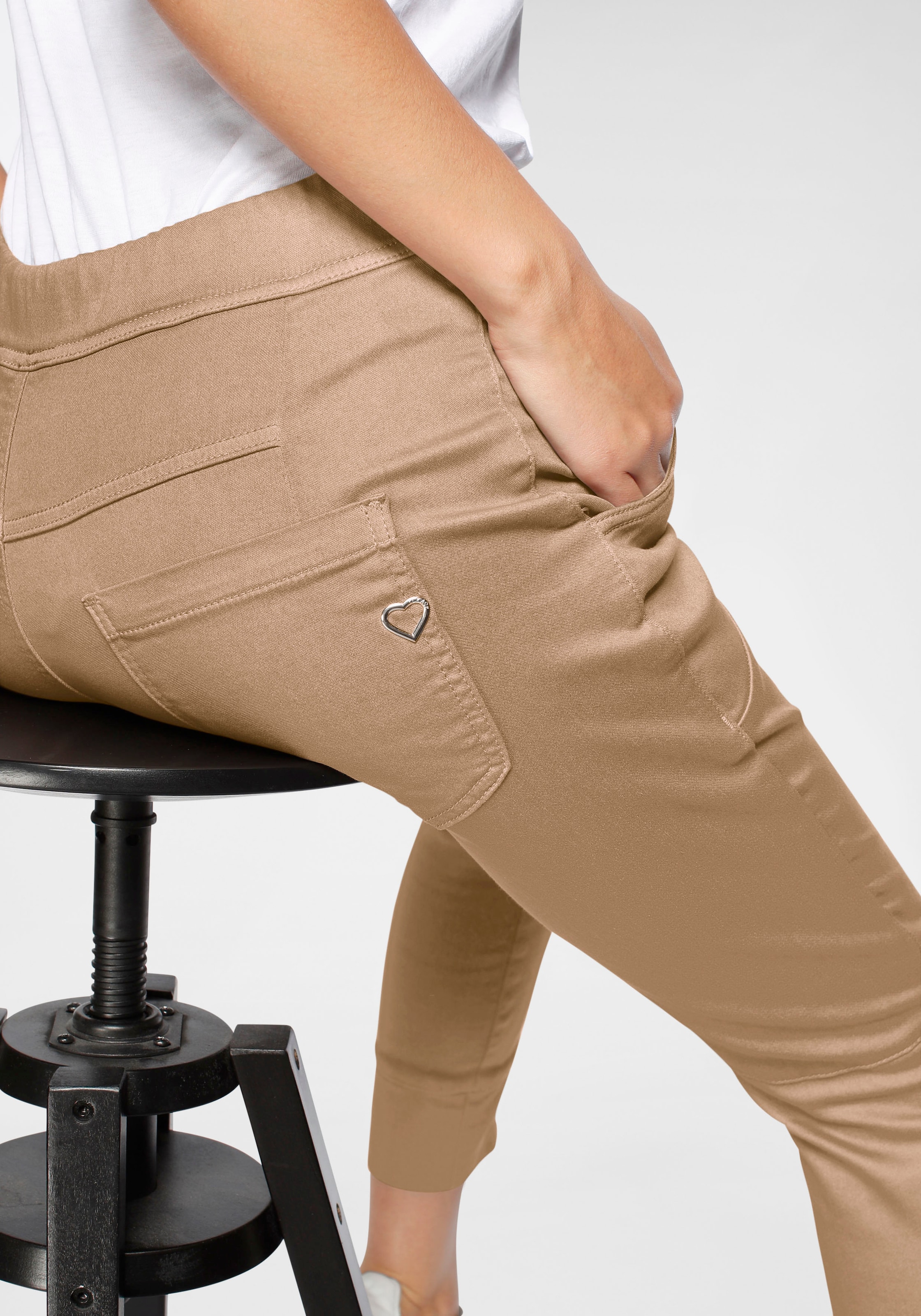 mit im Please »PL51G«, Relax-Fit Pants Gummizug-Bund OTTO Jeans online bestellen Jogger bei praktischem