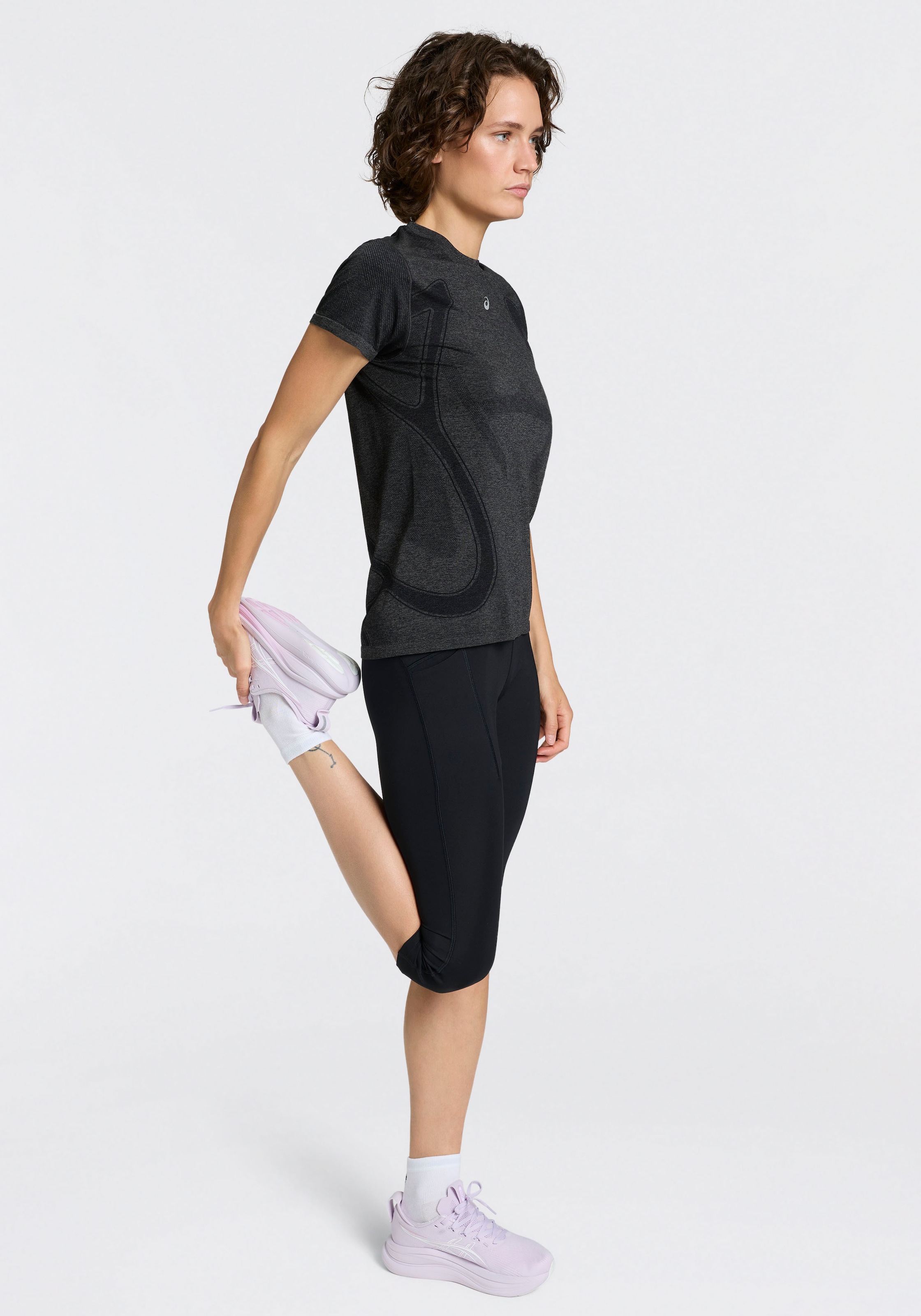 Asics Lauftights »ROAD HIGH WAIST CAPRI TIGHT«