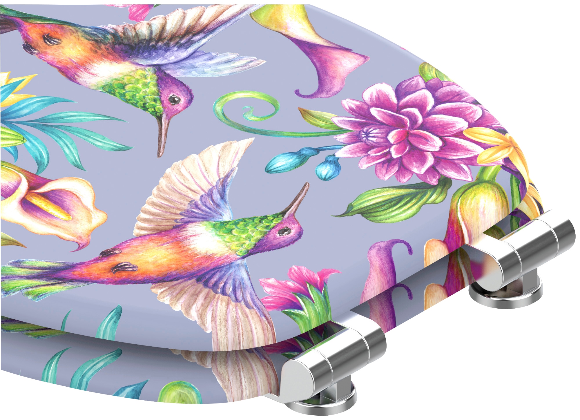 Sanilo WC-Sitz »Kolibri«, mit Absenkautomatik, BxL: 37,7 x 42,0 - 47,0 cm