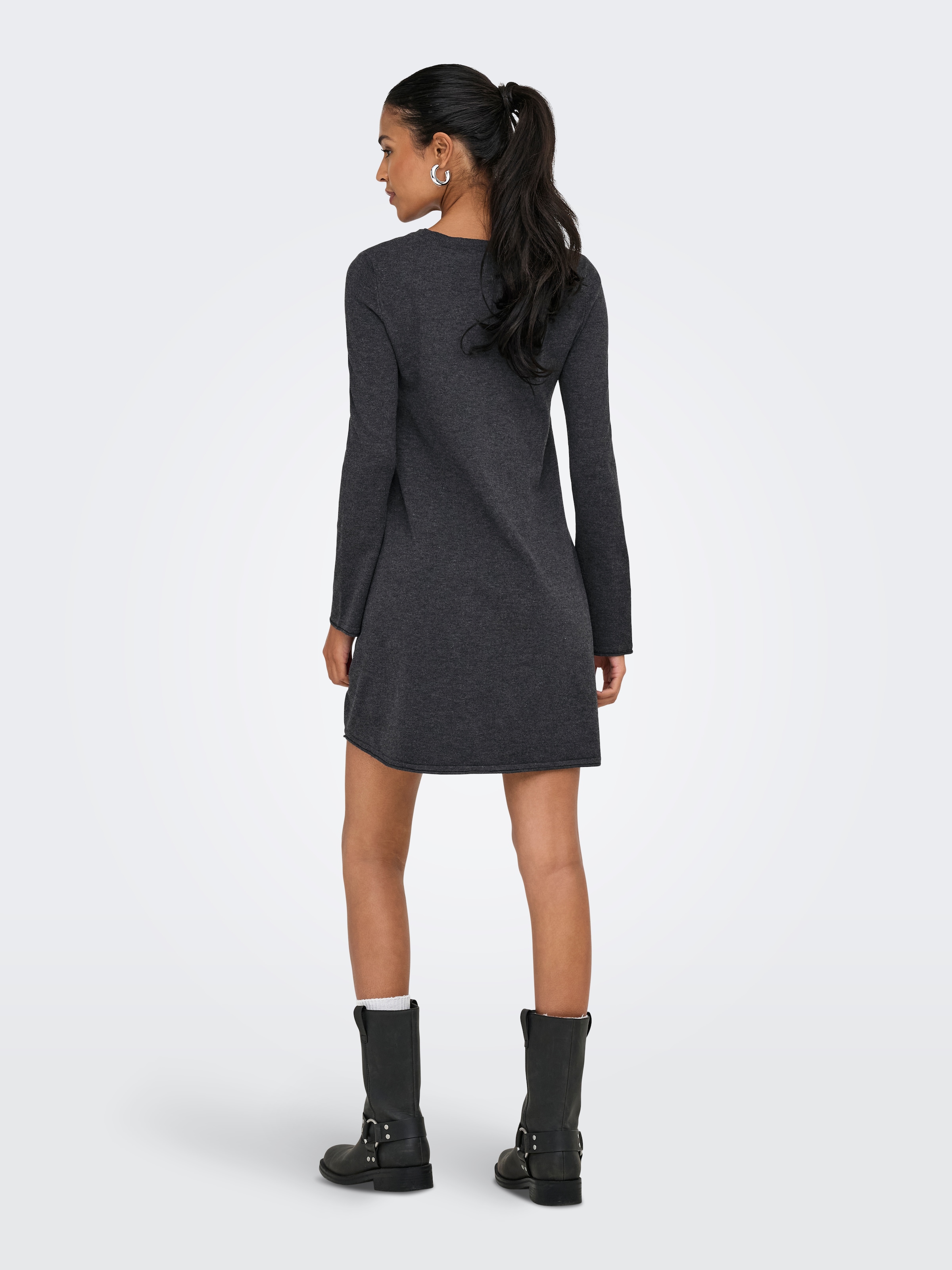 ONLY Midikleid »ONLAMALIO LIFE LS ONECK DRESS KNT«, Sommerkleid