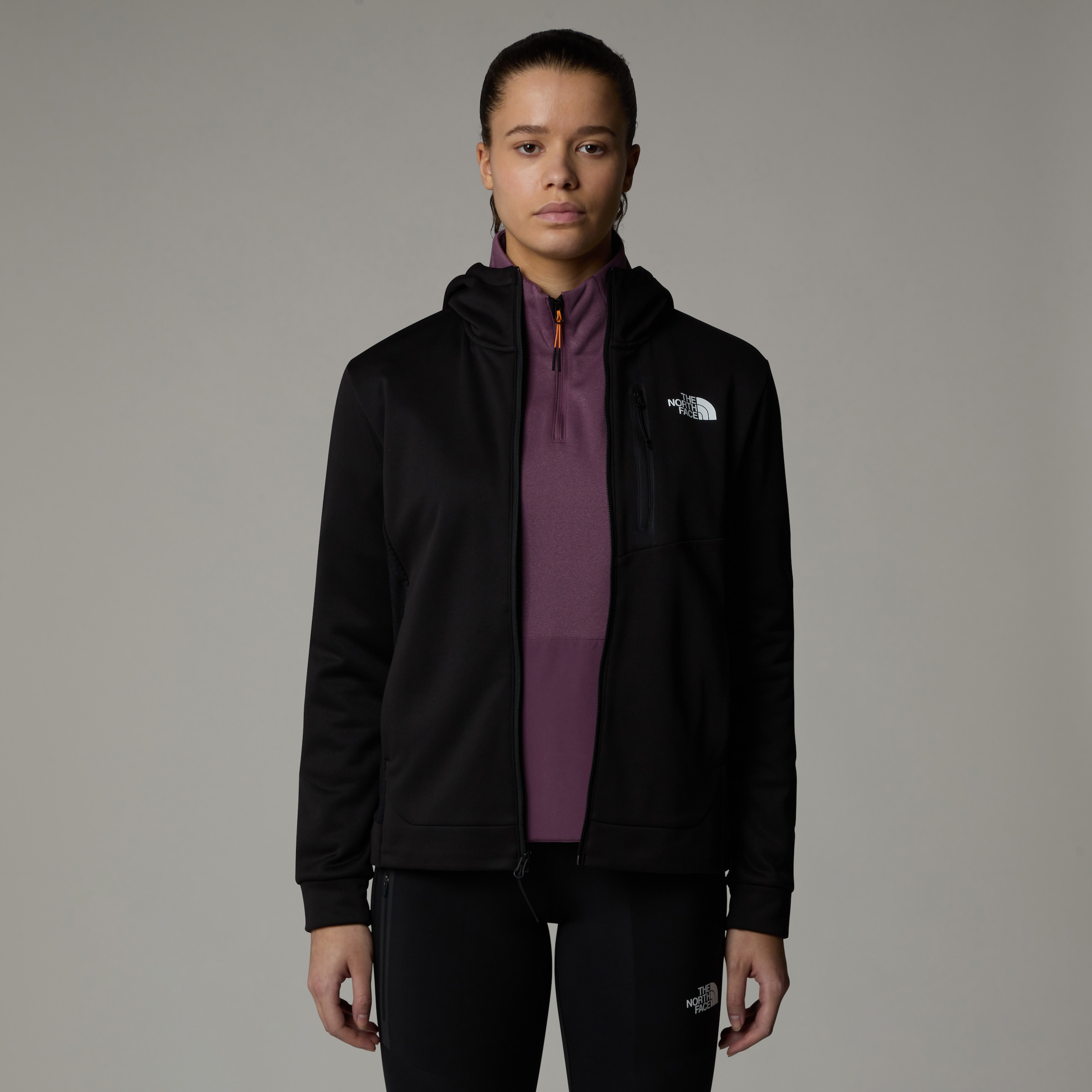 The North Face Fleecejacke »W MA FZ FLEECE«, (1 St.), mit Kapuze