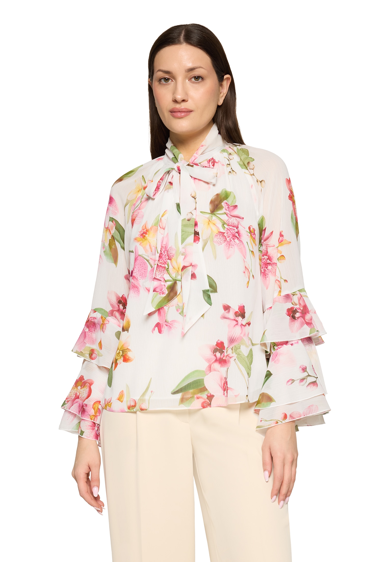 Vera Mont Chiffonbluse »Chiffonbluse mit Volant«