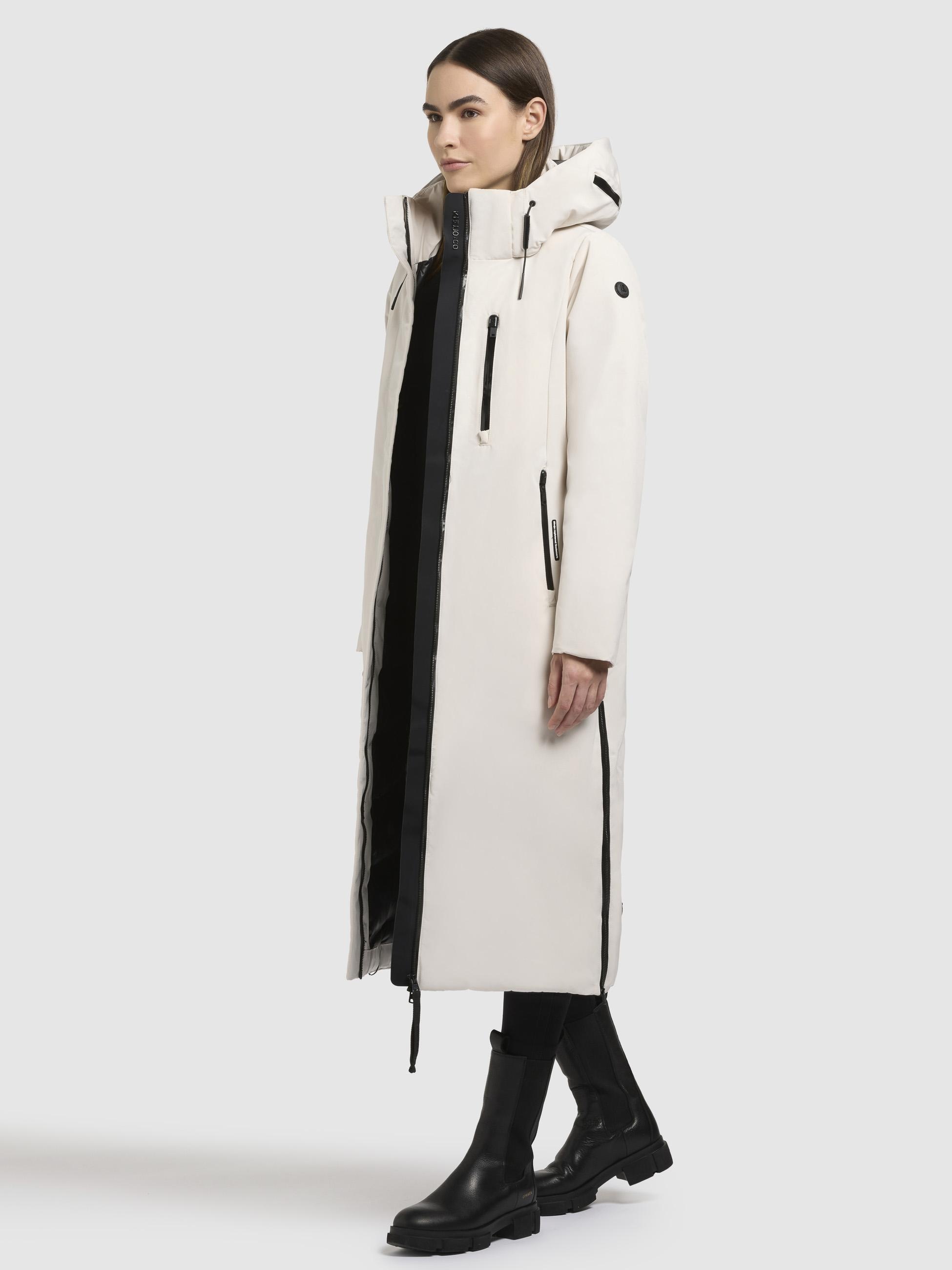 khujo Wintermantel »Wintermantel Lofi2«, Langer Damen Winterparka mit Kapuze