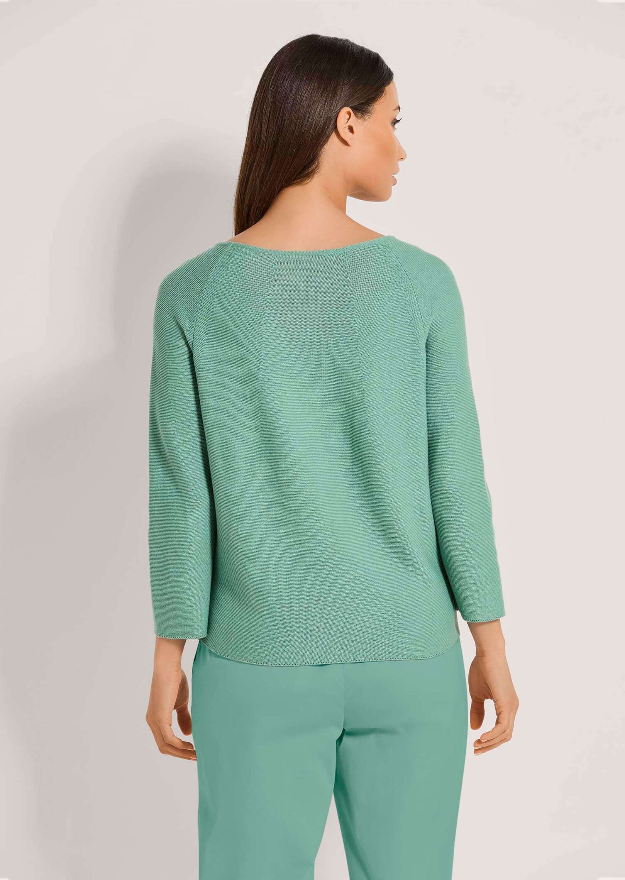 MADELEINE Longpullover »Pullover Pullover in modischer Kurzform«