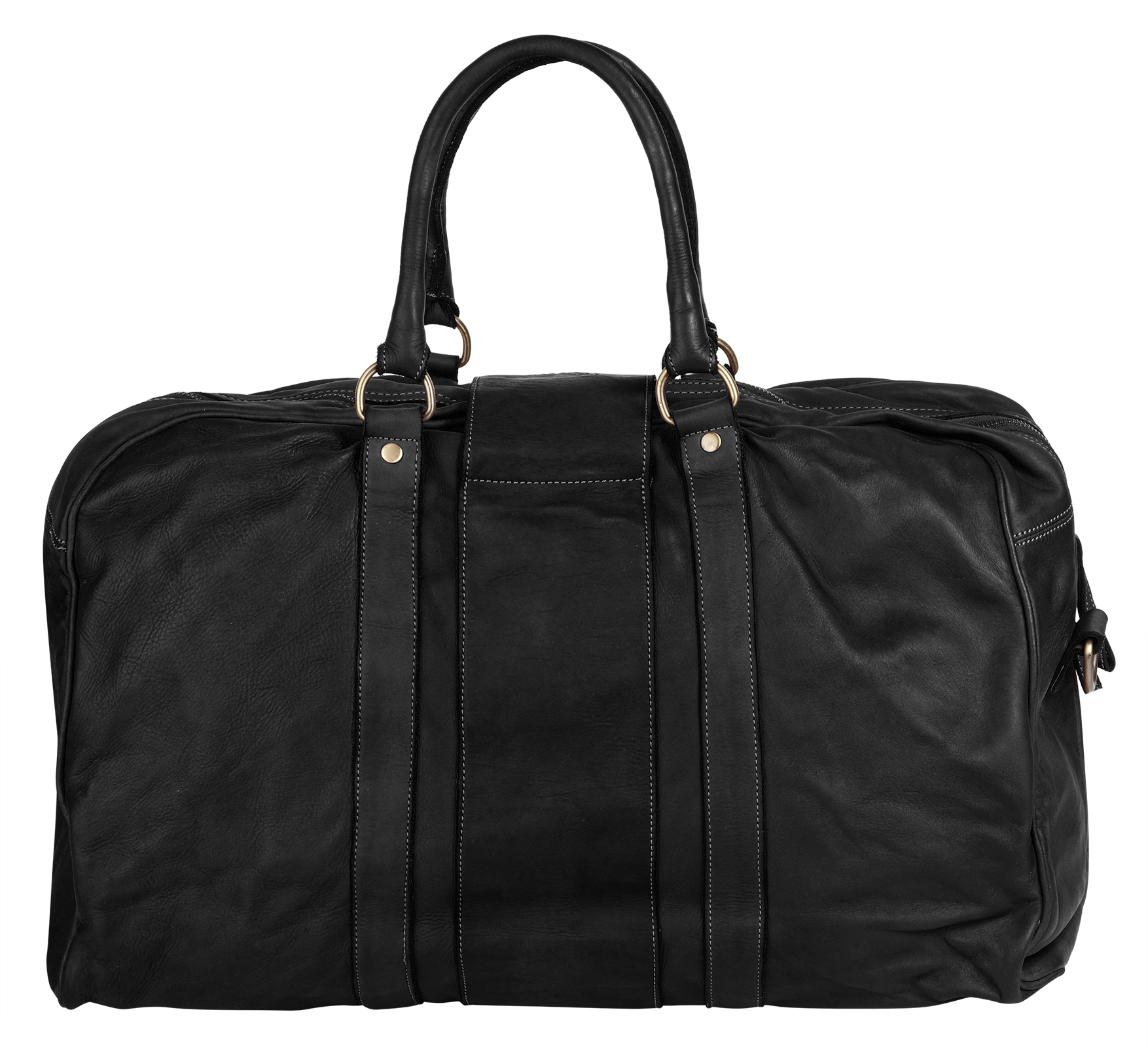 forty° Reisetasche echt Leder, Made in Italy