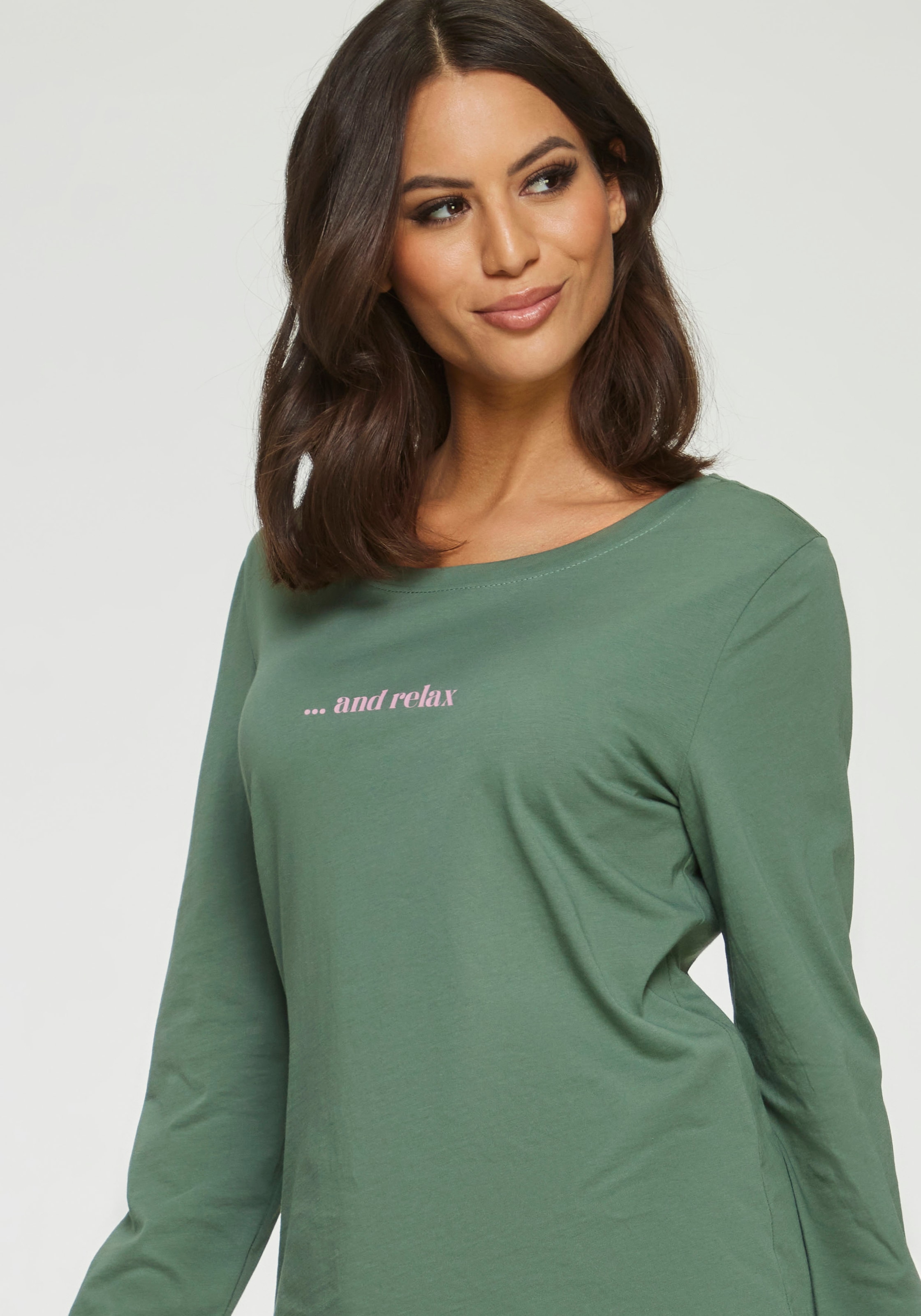 Vivance Dreams Pyjama, (2 tlg.), aus kuschelig weichem Flanell