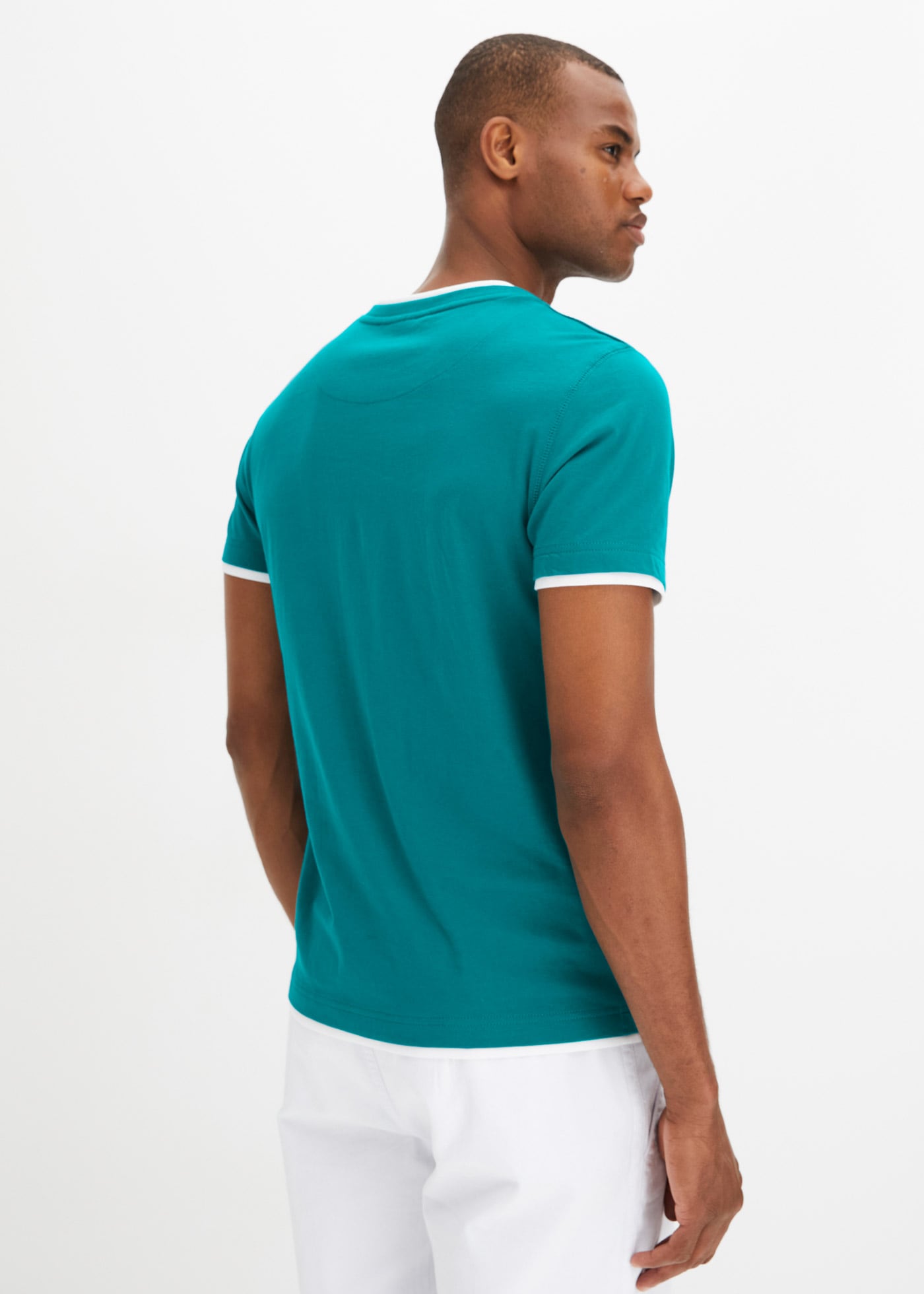 bonprix 2-in-1-Shirt »2 in 1 Shirt, Kurzarm (2er Pack)« Packung, 2, 2 Stk. tlg. 2 in 1 Shirt, Kurzarm (2er Pack)