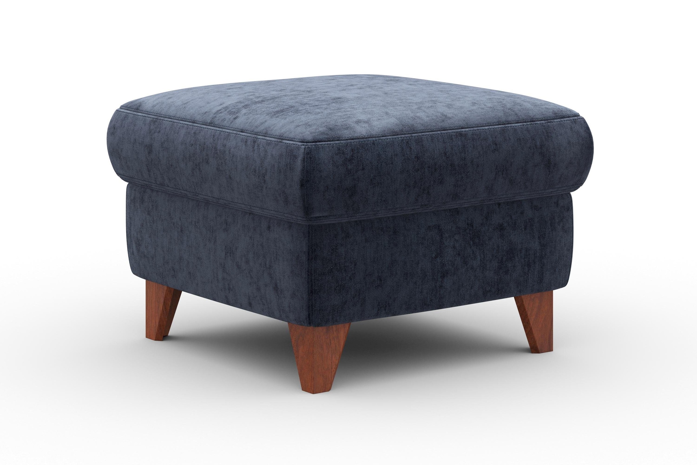 Machalke Hocker »diego« in blau, Größe B/H/T: 65 cm x 44 cm x 65 cm