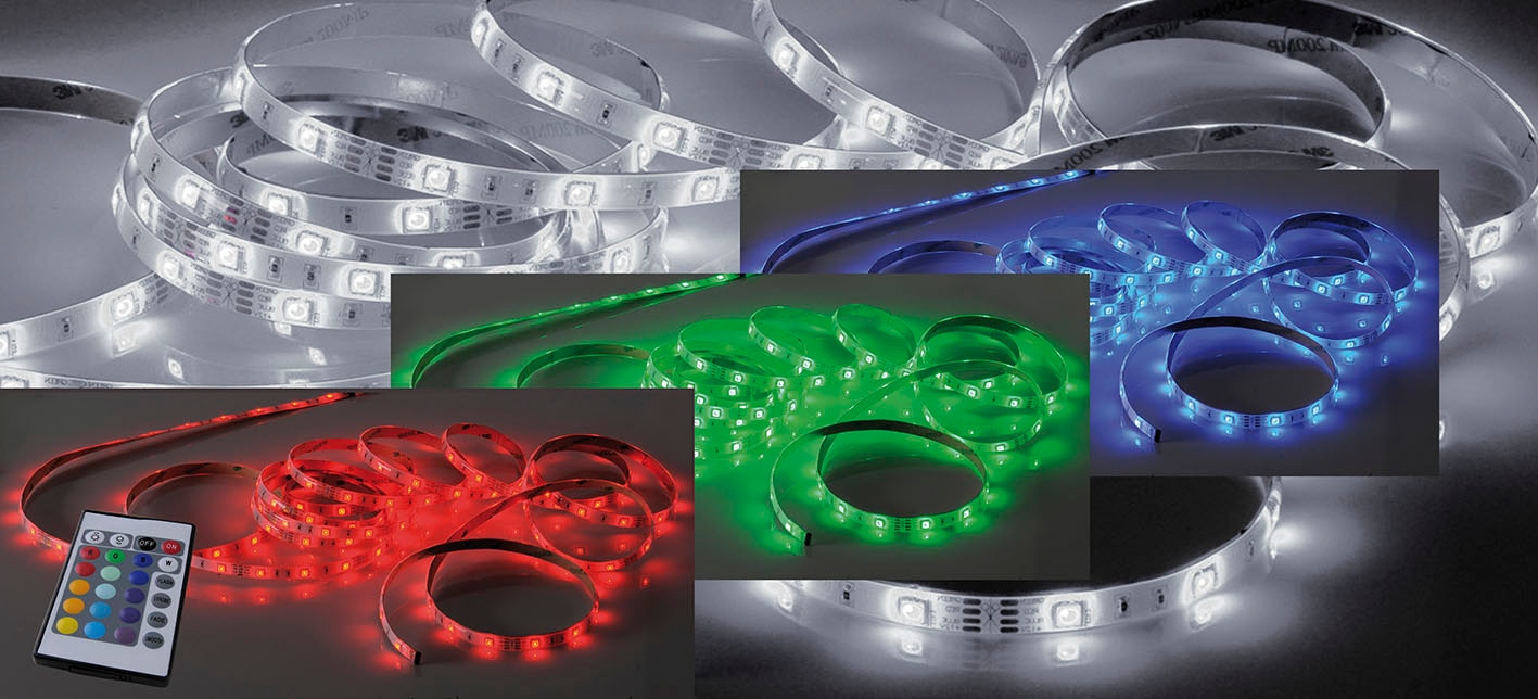 Paul Neuhaus LED-Streifen »TEANIA«, 1 St.-flammig, RGB, Fernbedienung, Infrarot  inkl., Memory, dimmbar über Fernbedienung bestellen bei OTTO