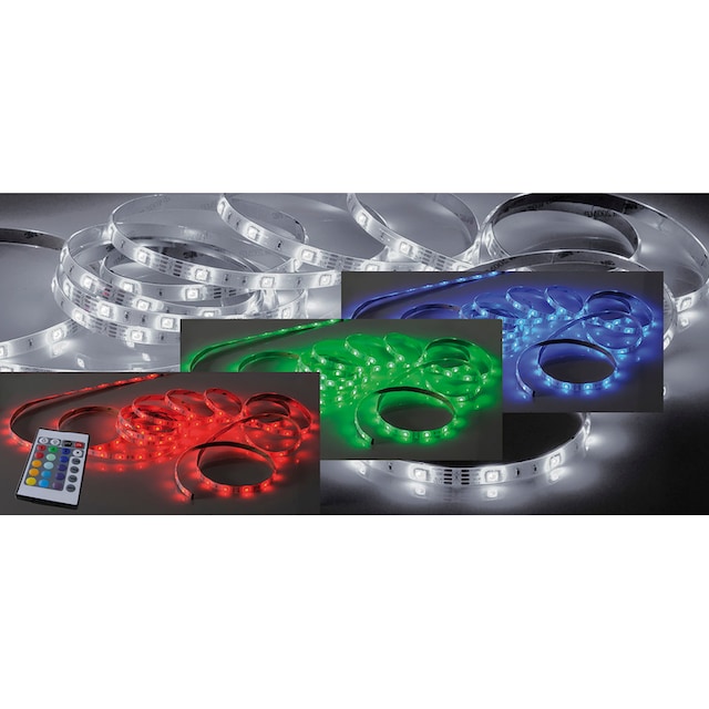 Paul Neuhaus LED-Streifen »TEANIA«, 1 St.-flammig, RGB, Fernbedienung, Infrarot  inkl., Memory, dimmbar über Fernbedienung bestellen bei OTTO